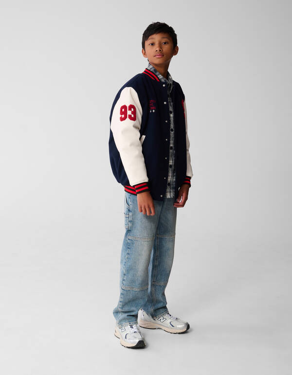 College Bomber Jack Blauw SHOEBY BOYS