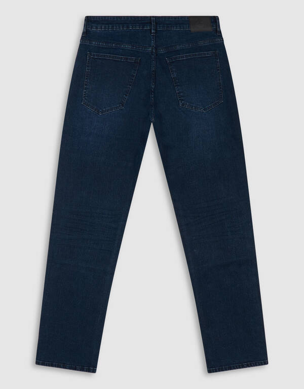 Comfort Straight Fit Jeans Donkerblauw L34 SHOEBY MEN