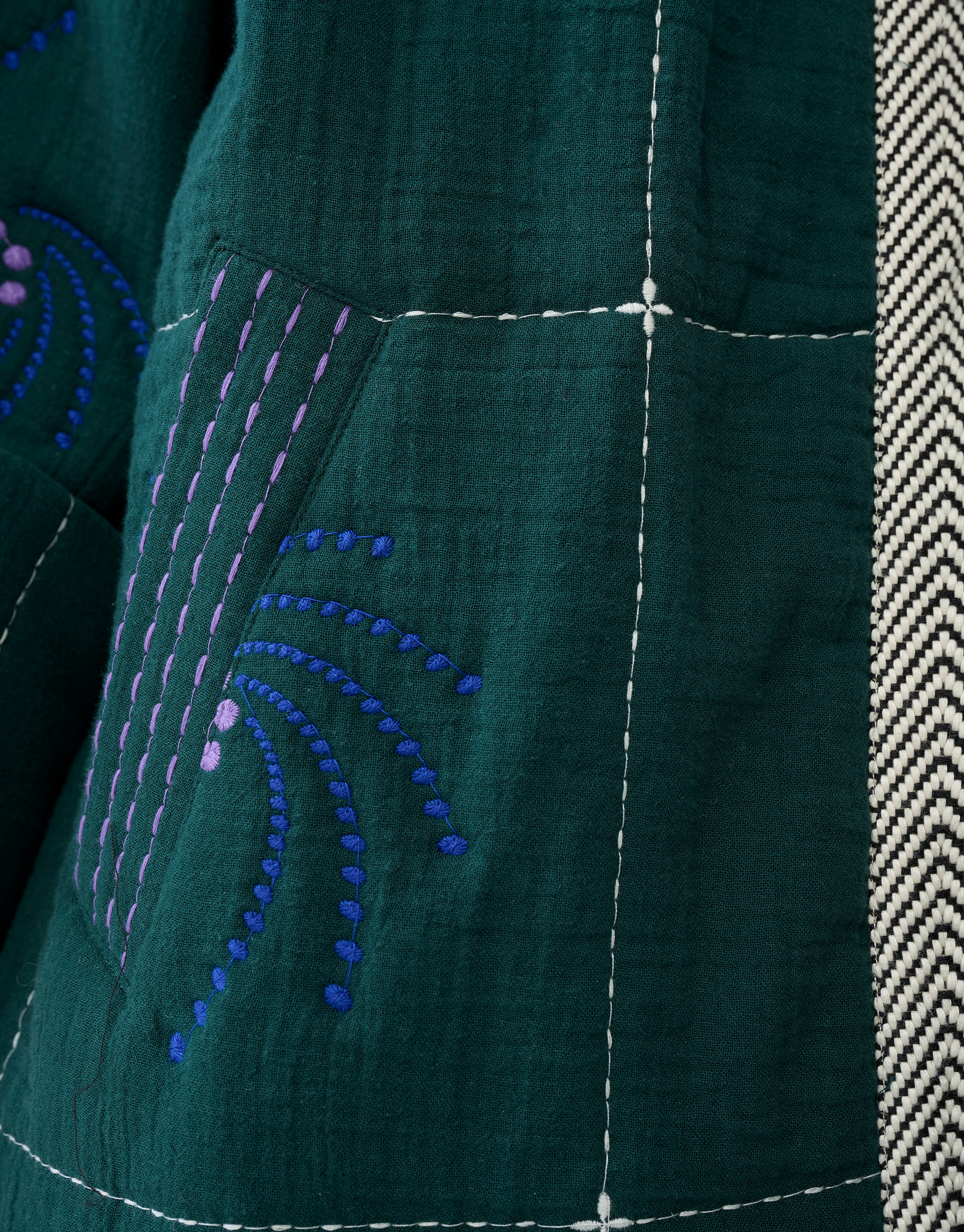 Embroidery Jack Groen By Mieke SHOEBY WOMEN