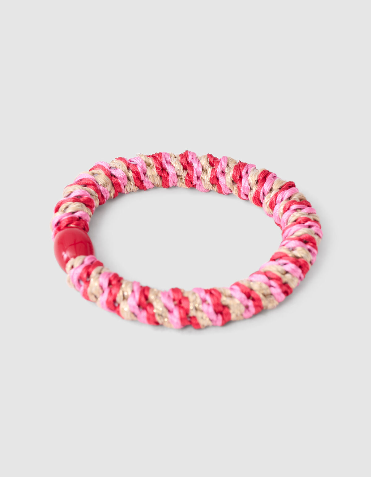 Lurex Haarelastiek Rood SHOEBY ACCESSOIRES