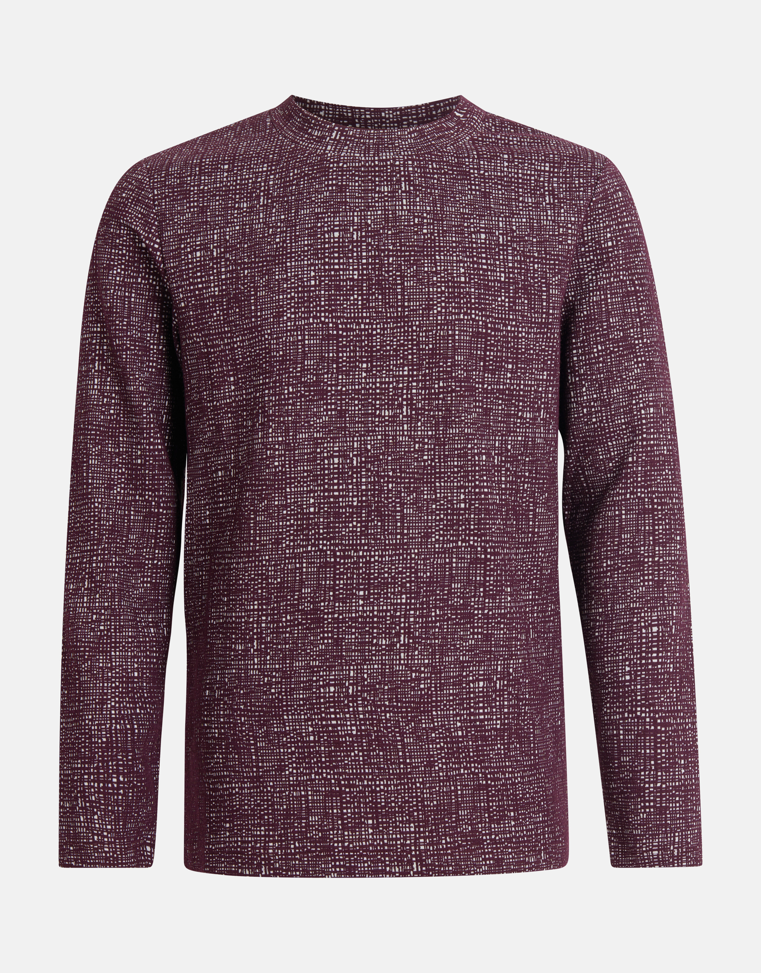 Grafisch T-shirt Bordeaux SHOEBY MEN