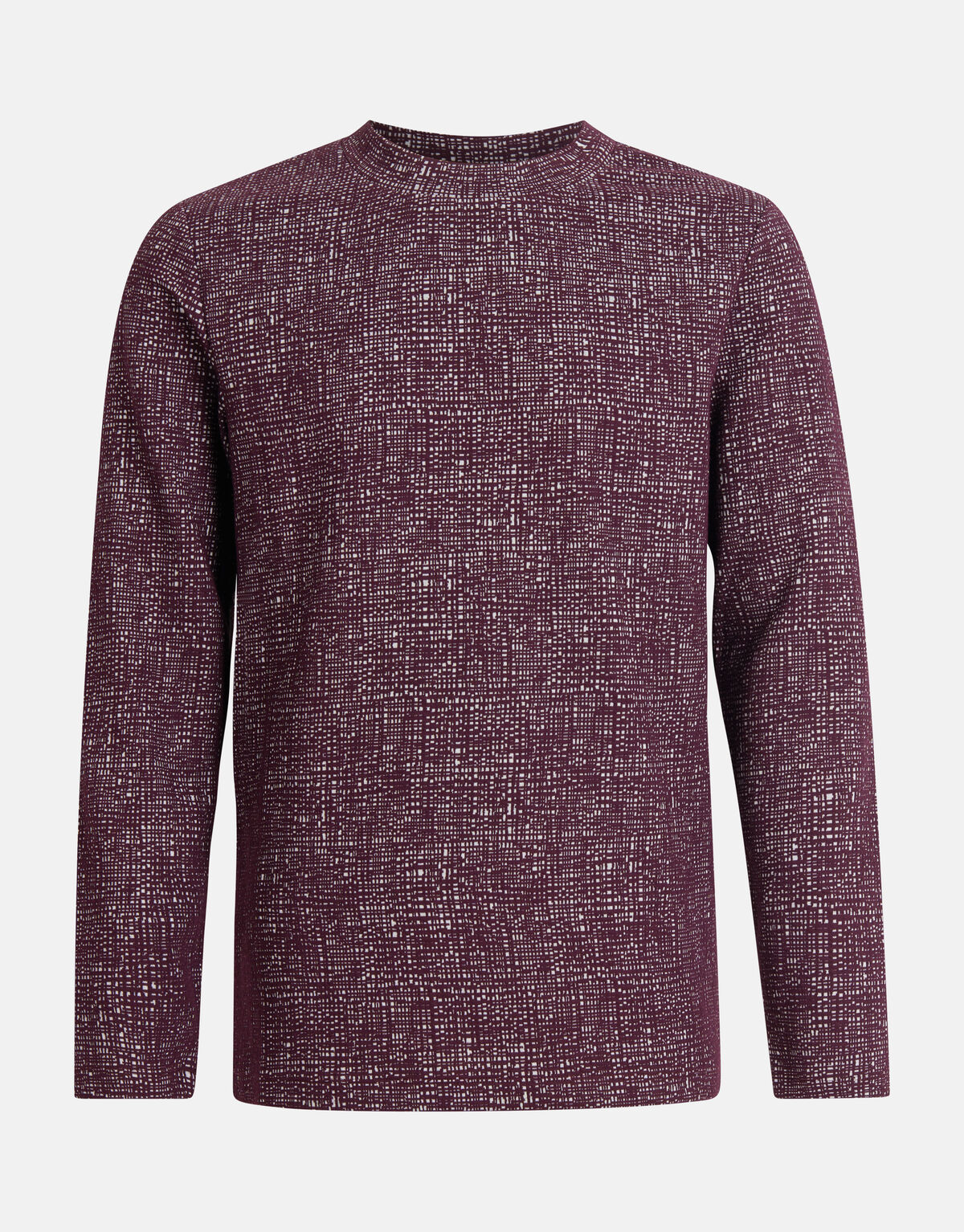 Grafisch T-shirt Bordeaux SHOEBY MEN