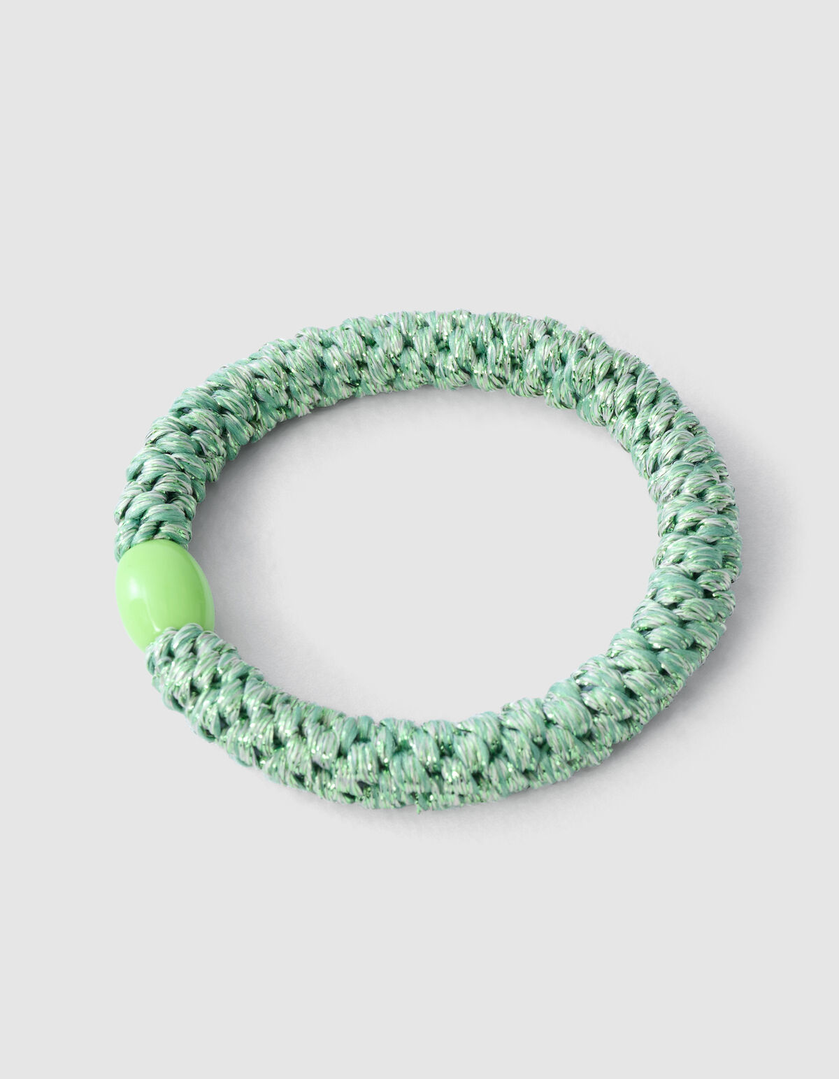 Lurex Haarelastiek Lichtgroen SHOEBY ACCESSOIRES