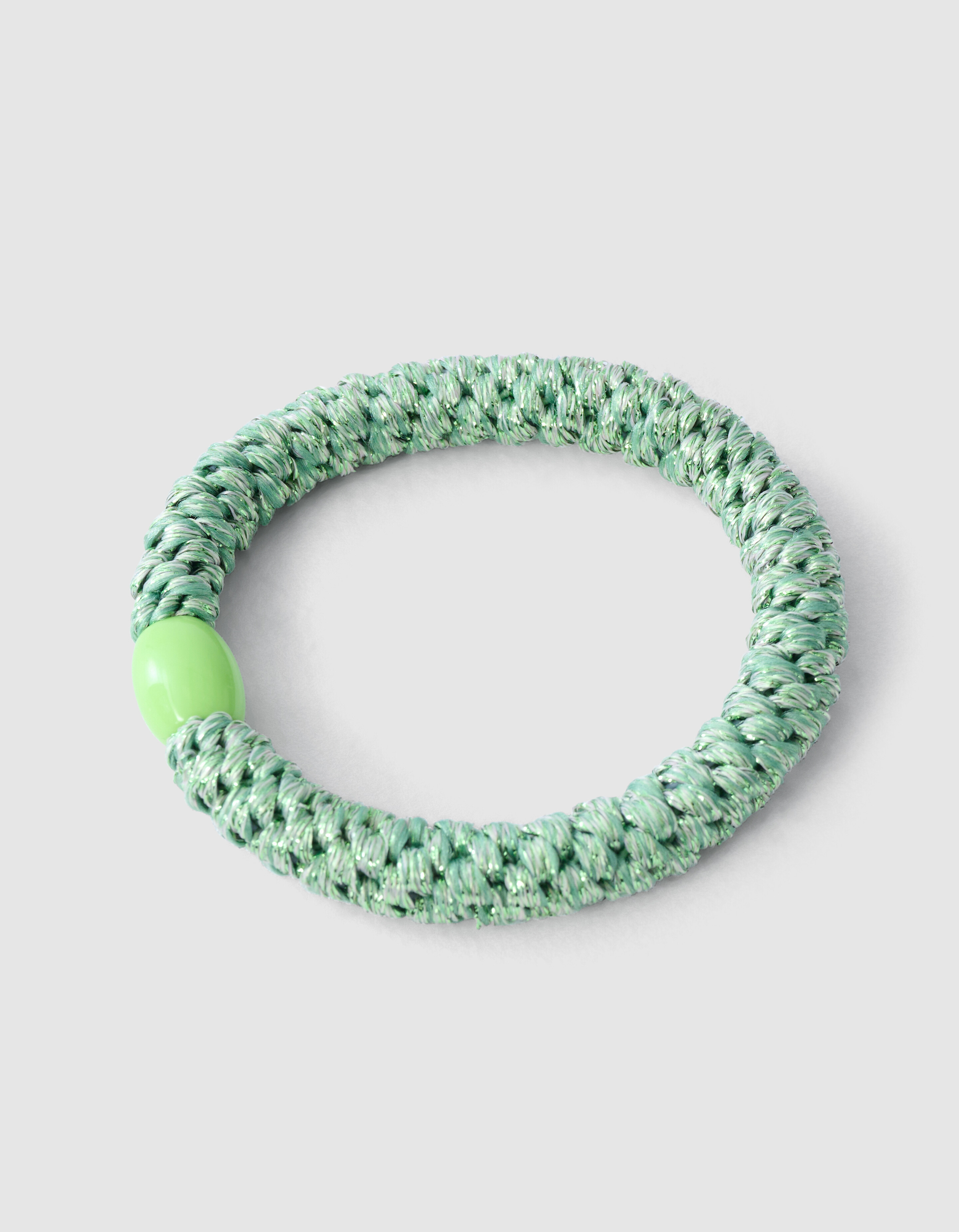 Lurex Haarelastiek Lichtgroen SHOEBY ACCESSOIRES