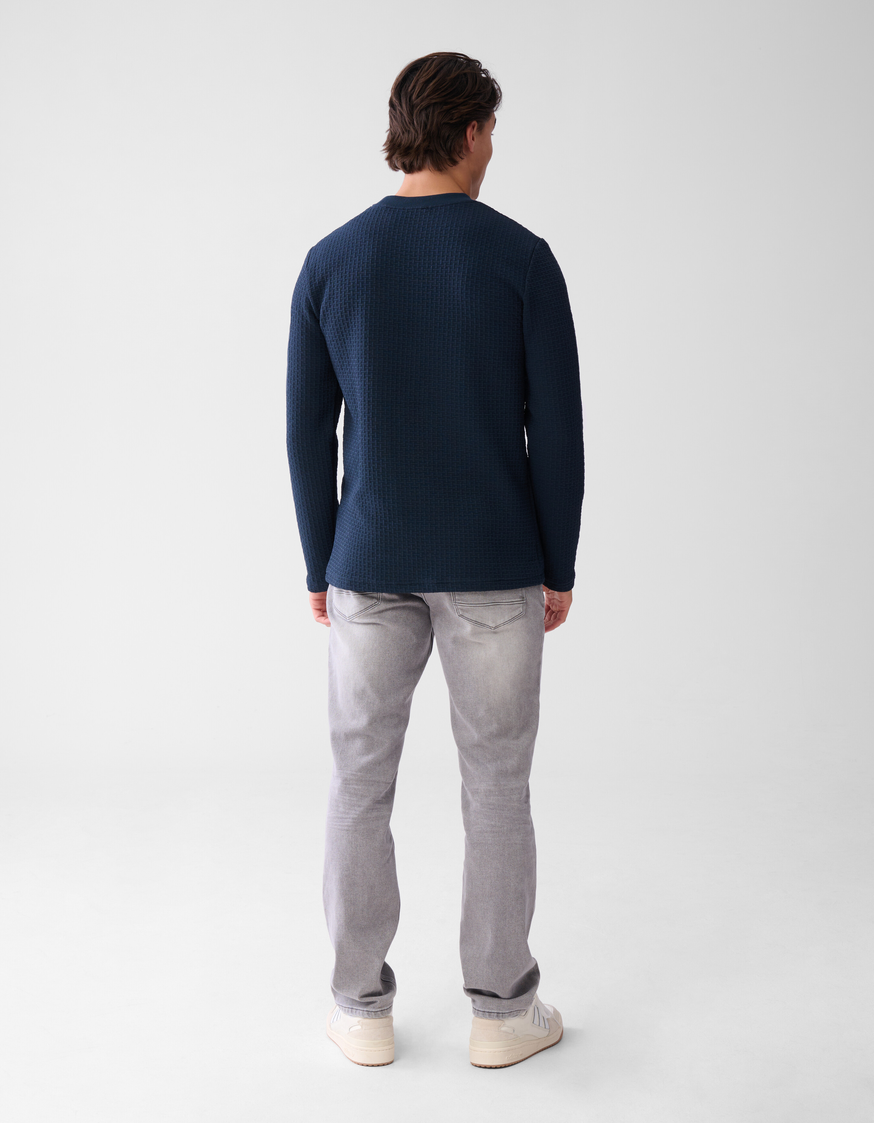 Straight Fit Jeans Grijs L34 SHOEBY MEN