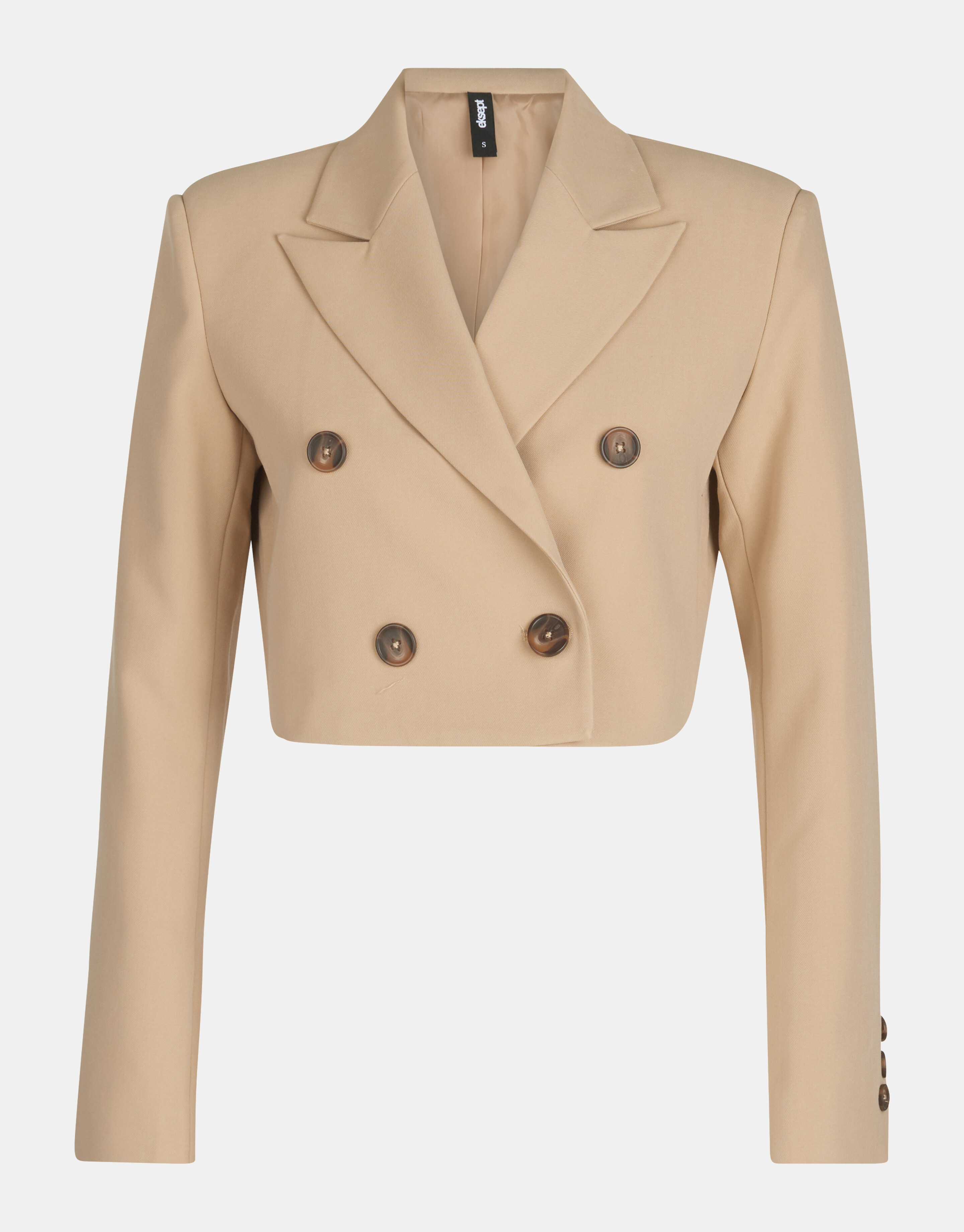Korte Blazer Beige EKSEPT