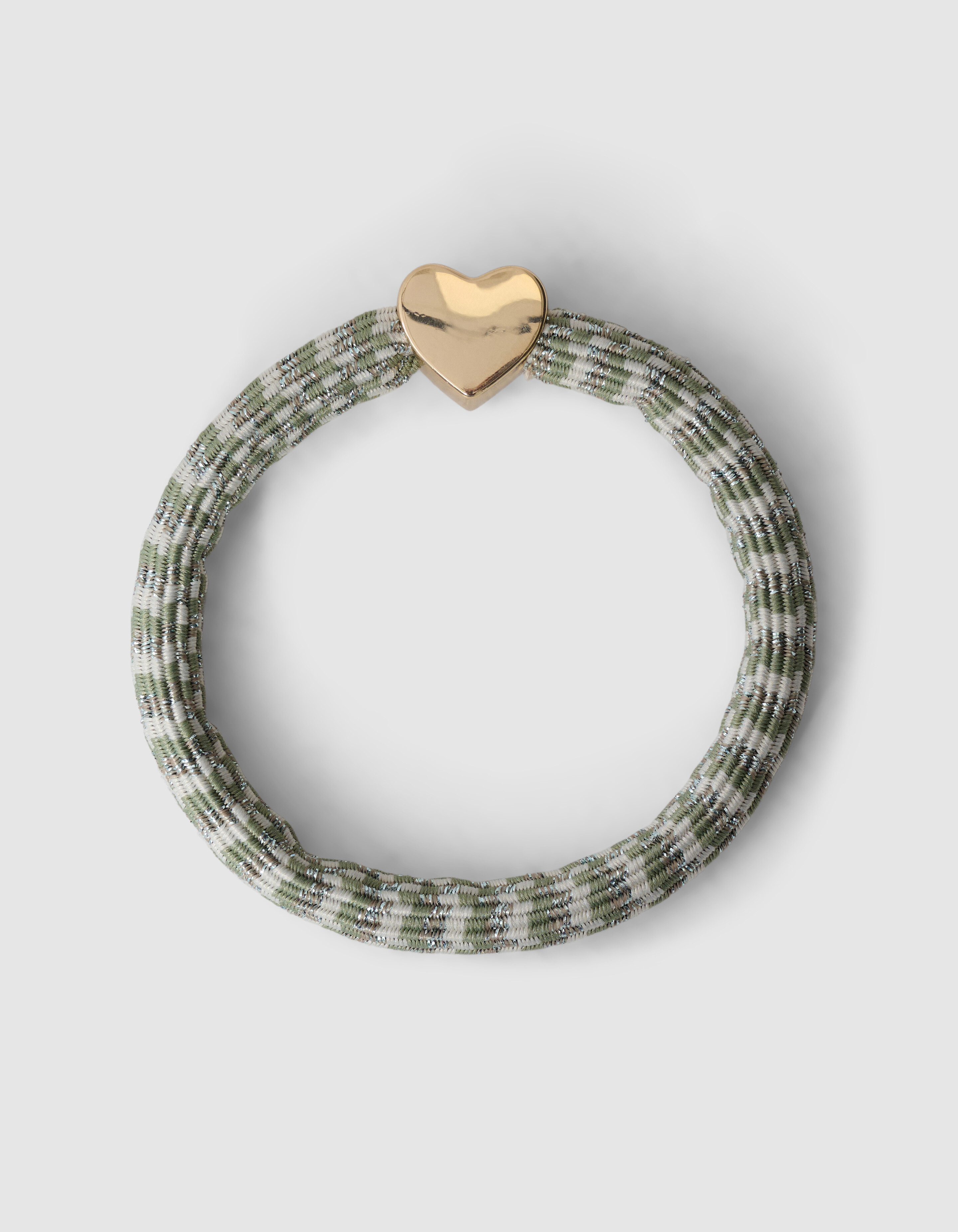 Charm Lurex Haarelastiek Groen SHOEBY ACCESSOIRES