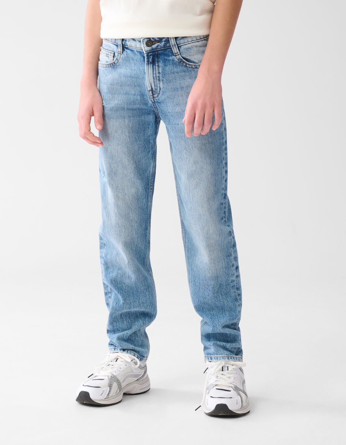 Straight Fit Jeans Mediumstone SHOEBY BOYS
