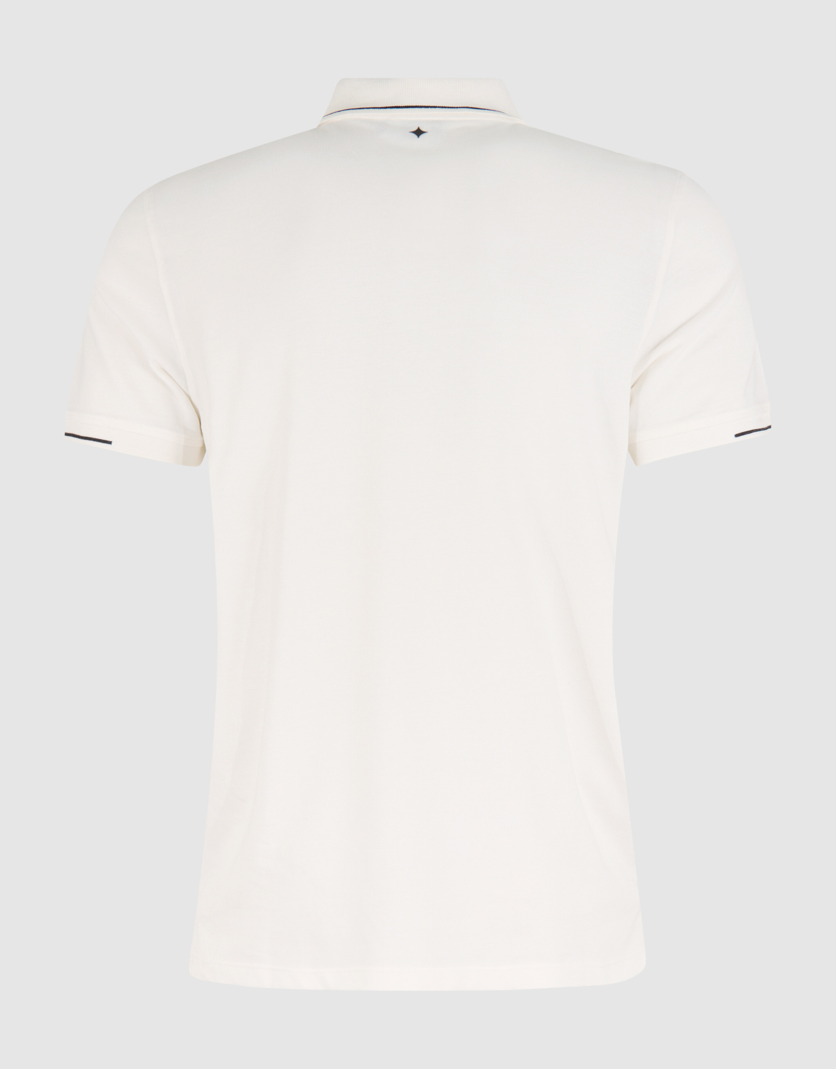 Pique Polo Gebroken Wit SHOEBY MEN