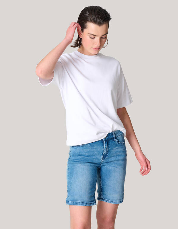 Denim Short Mediumstone SHOEBY WOMEN