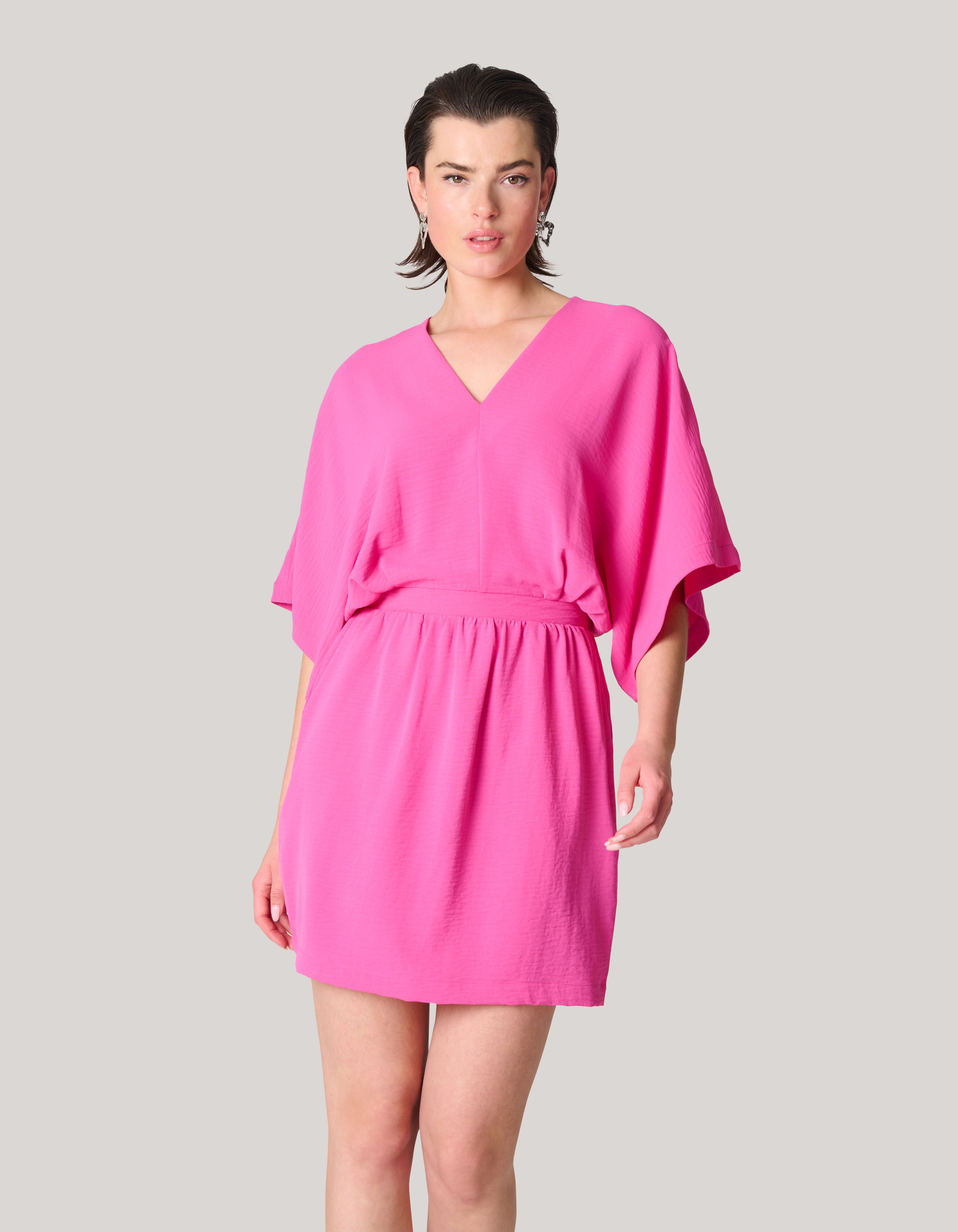 Twist Mini Jurk Roze Shoeby