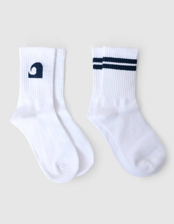 Wave Artwork Sokken Zwart SHOEBY ACCESSOIRES