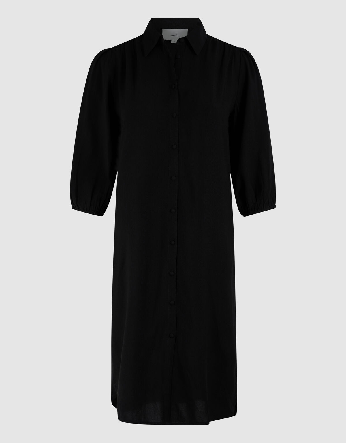 Midi Jurk Zwart SHOEBY WOMEN