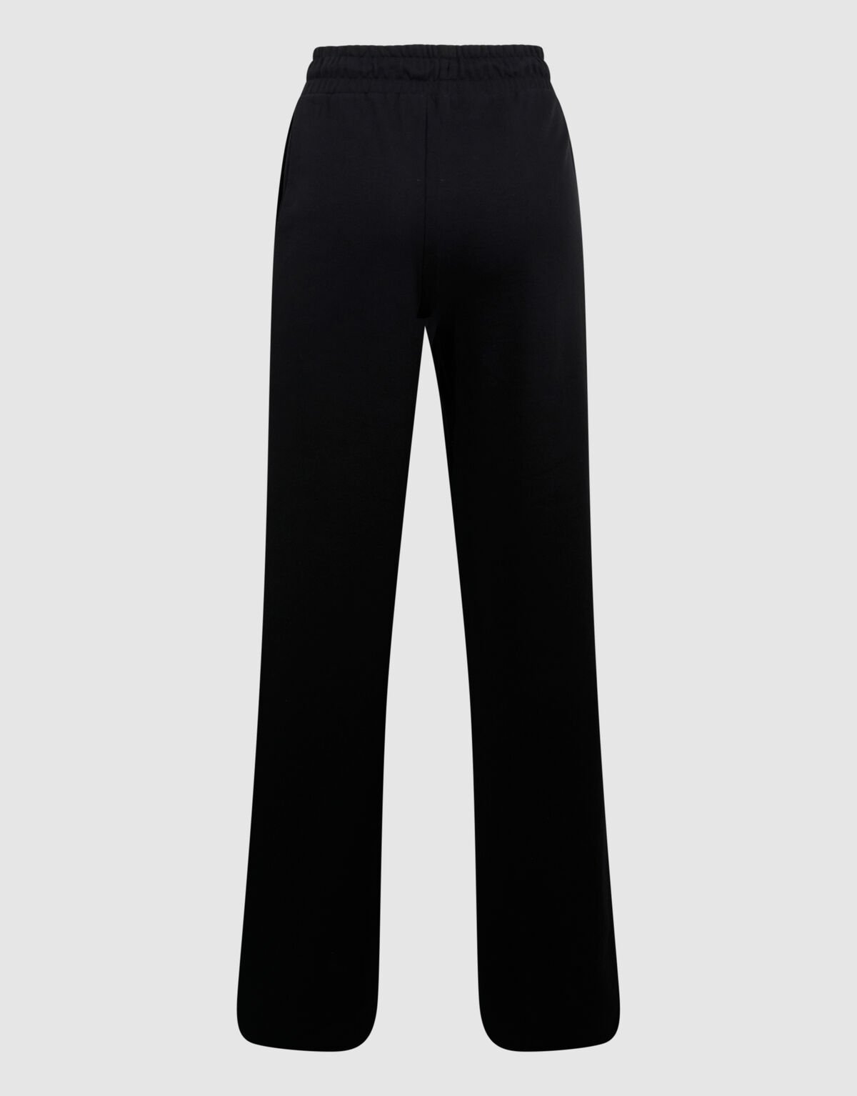 Wide Leg Jogger Broek Zwart SHOEBY WOMEN
