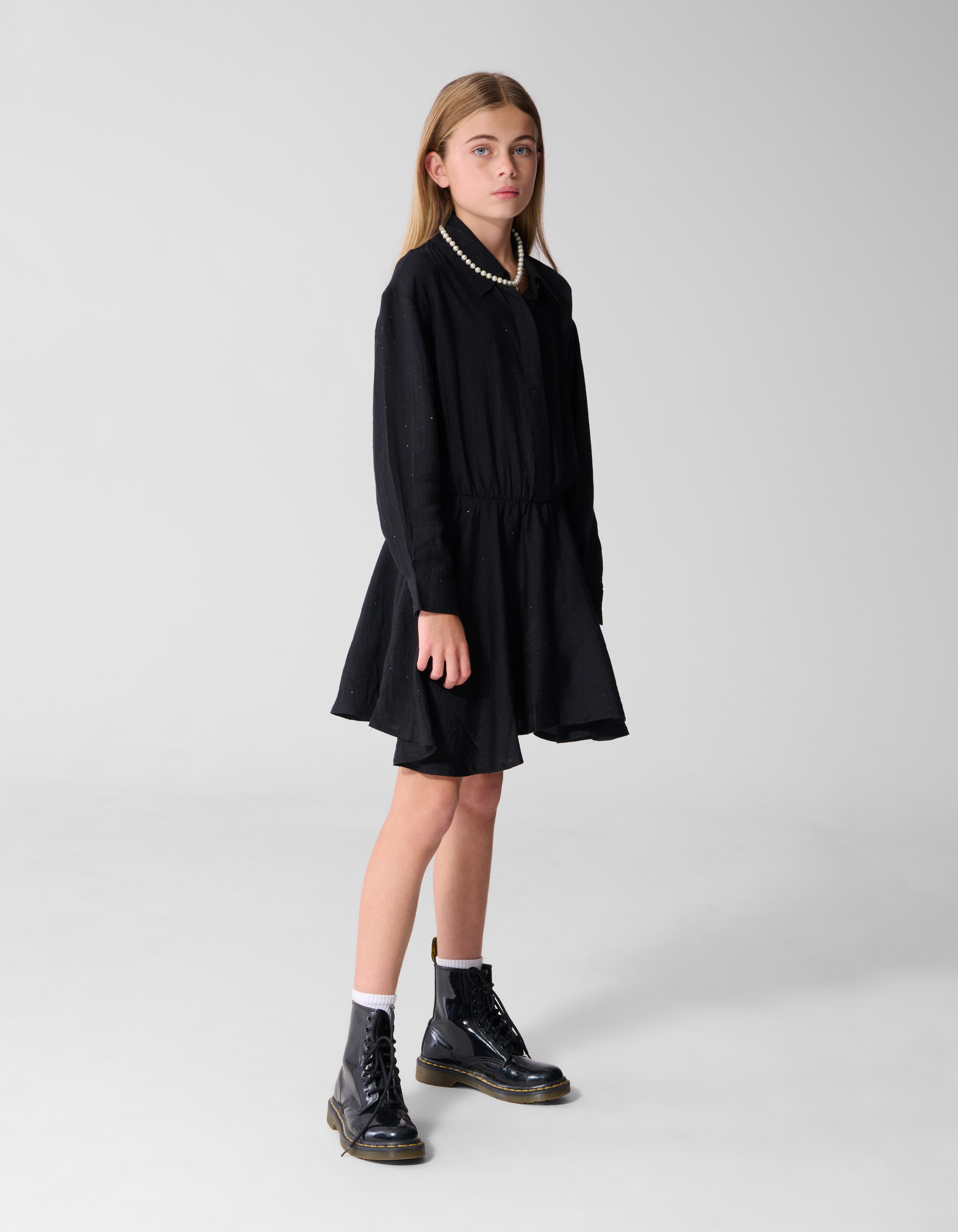 Strass Jurk Zwart SHOEBY GIRLS