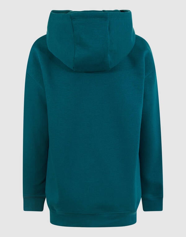 Basis Tekst Hoodie Donkergroen SHOEBY BOYS
