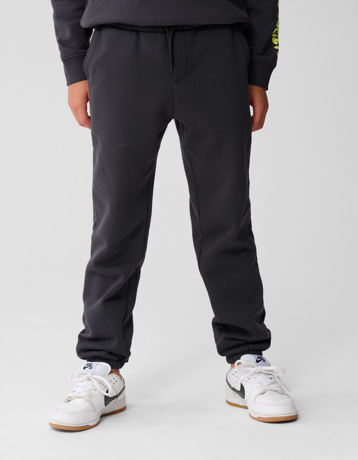 Peak Artwork Jogger Broek Donkergrijs SHOEBY BOYS