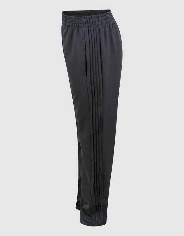 Wide Leg Fit Broek Donkergrijs SHOEBY GIRLS