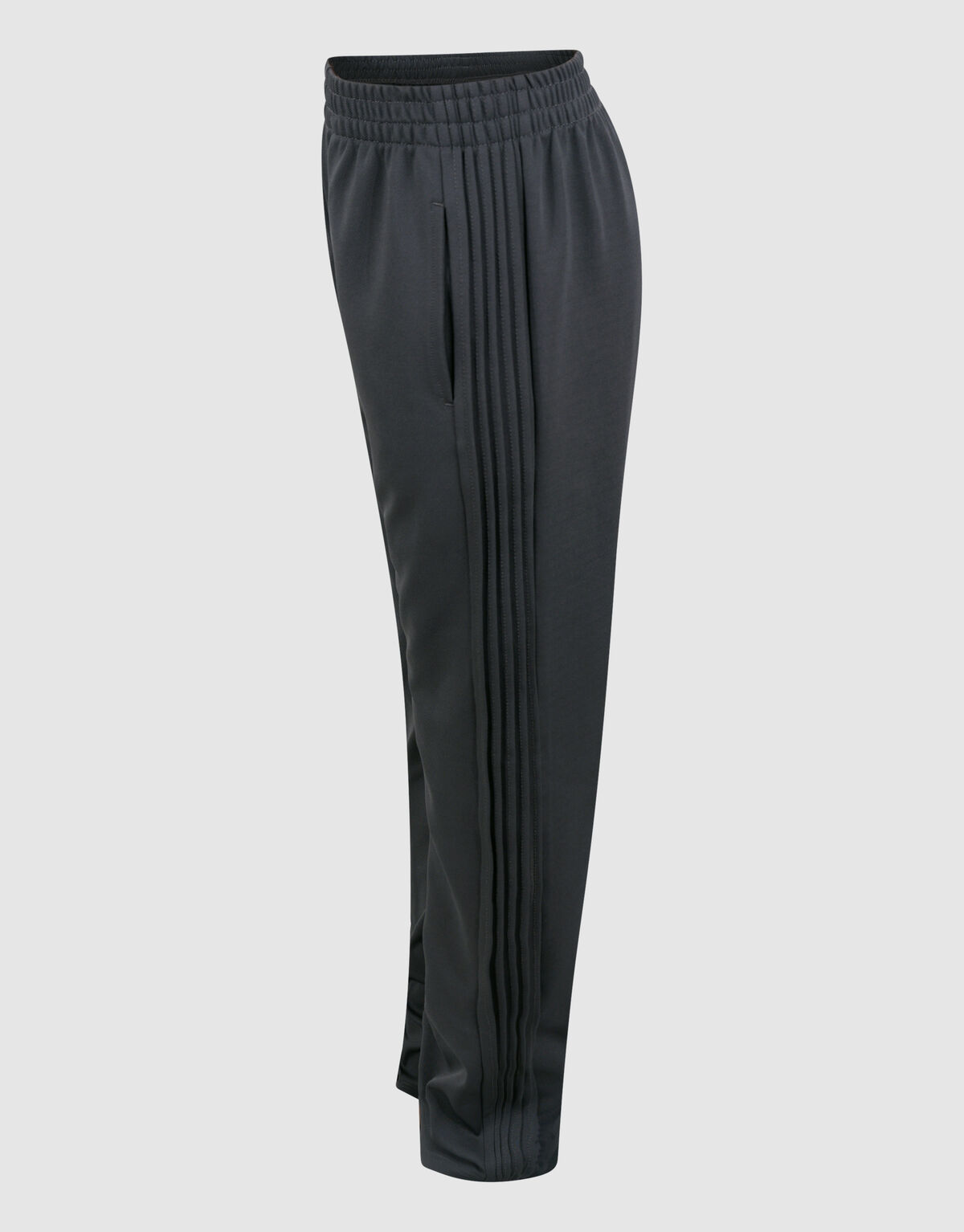 Wide Leg Fit Broek Donkergrijs SHOEBY GIRLS