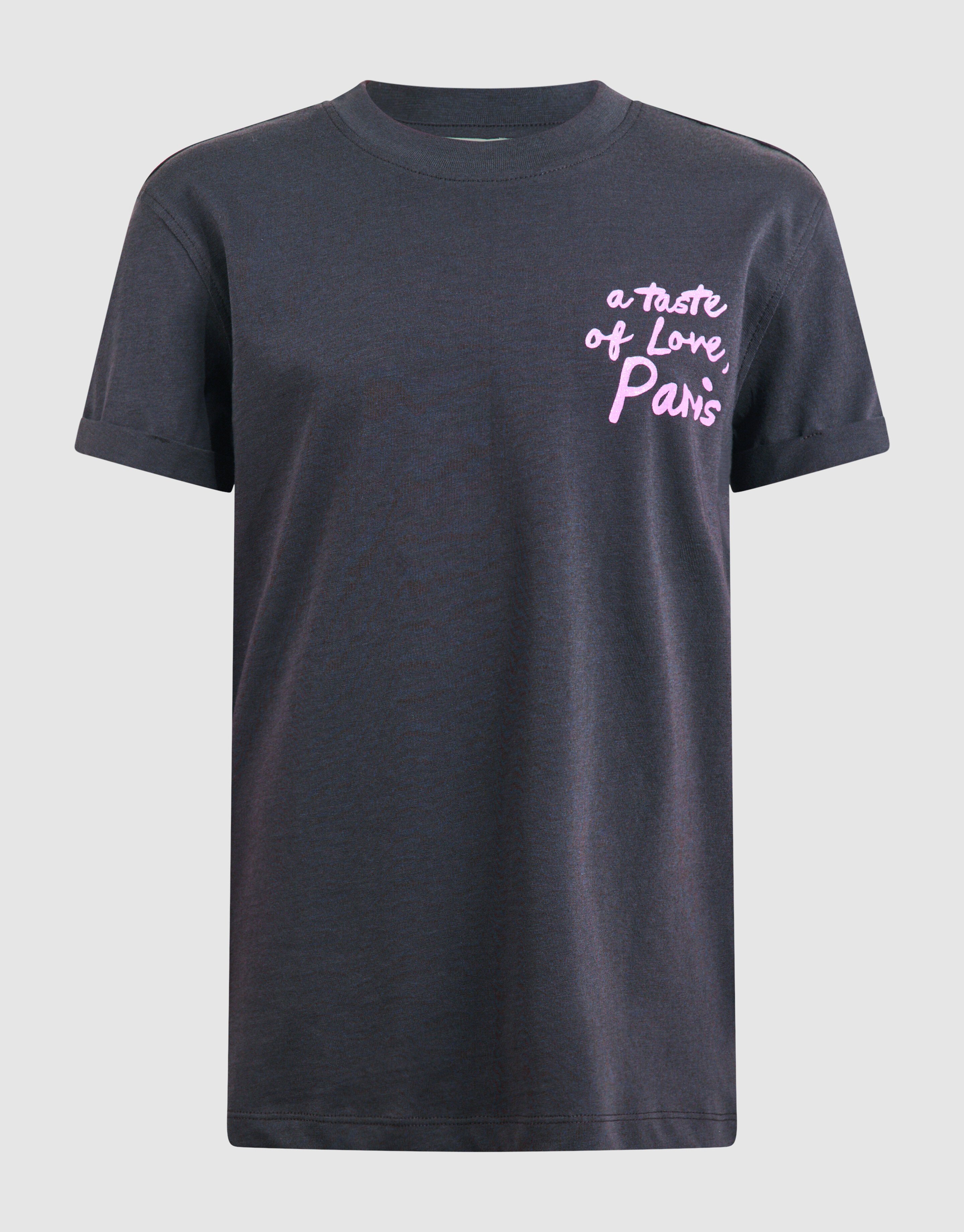 Taste Of Love Artwork T-shirt Donkergrijs SHOEBY GIRLS