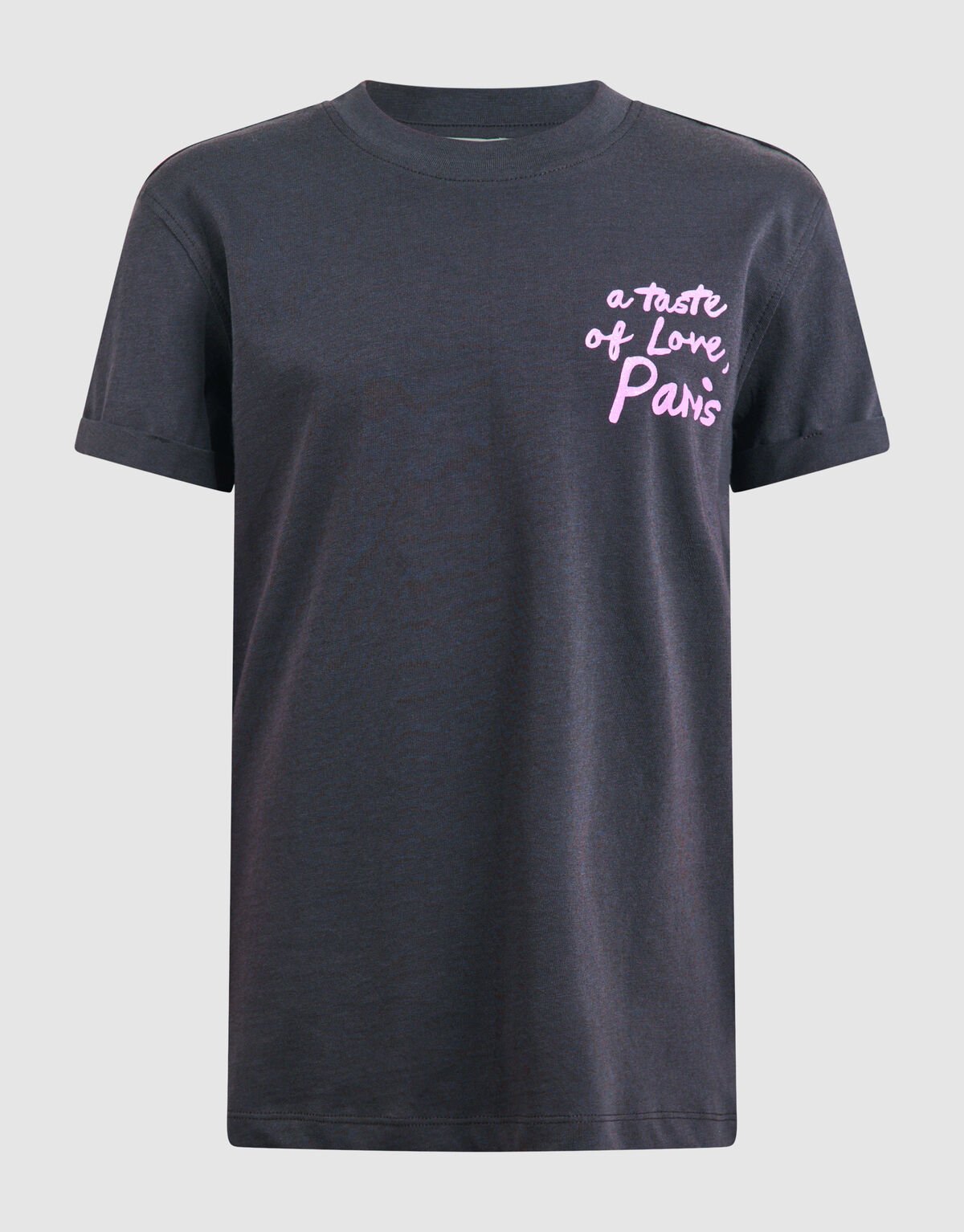 Taste Of Love Artwork T-shirt Donkergrijs SHOEBY GIRLS