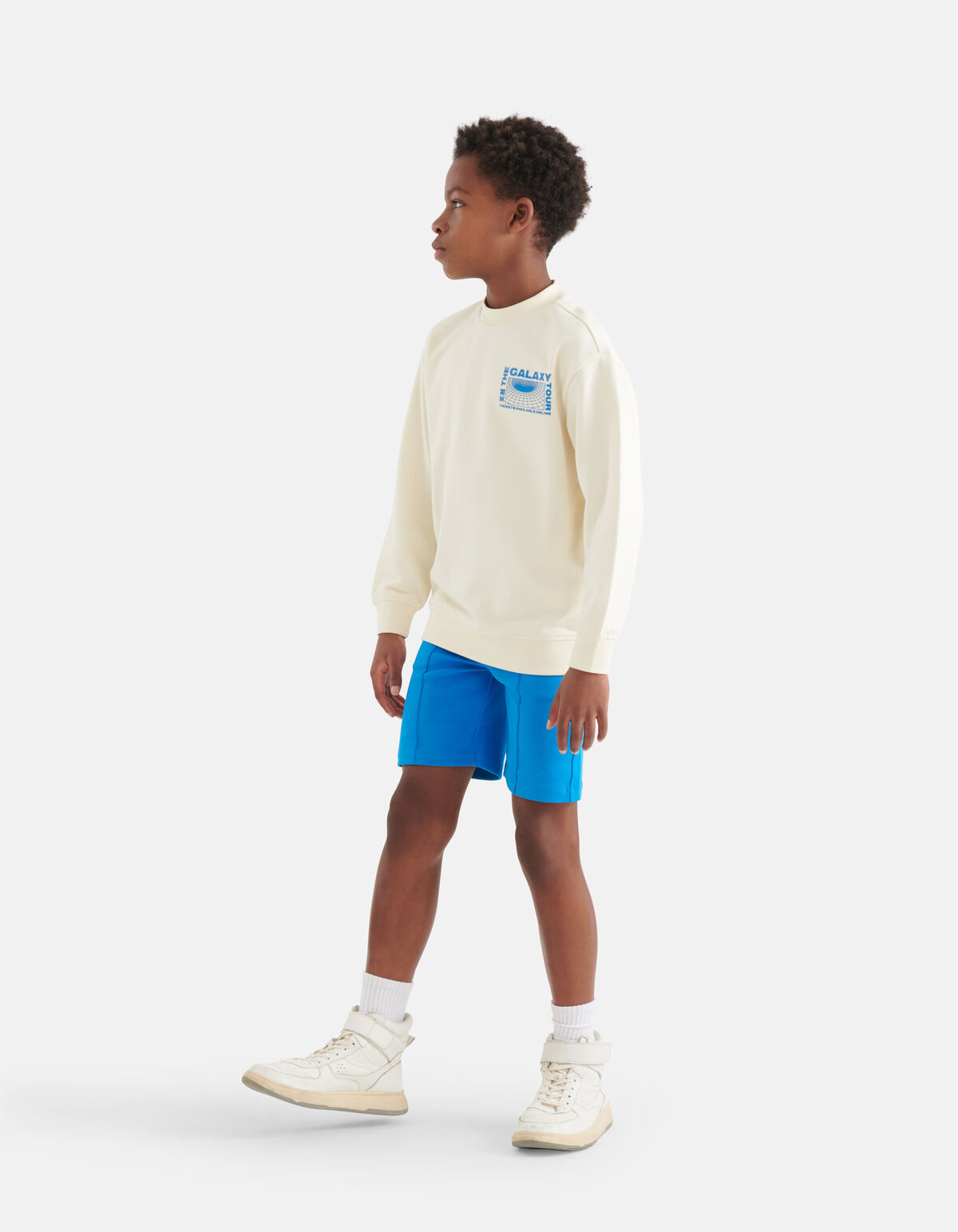 Regular Fit Short Blauw SHOEBY BOYS