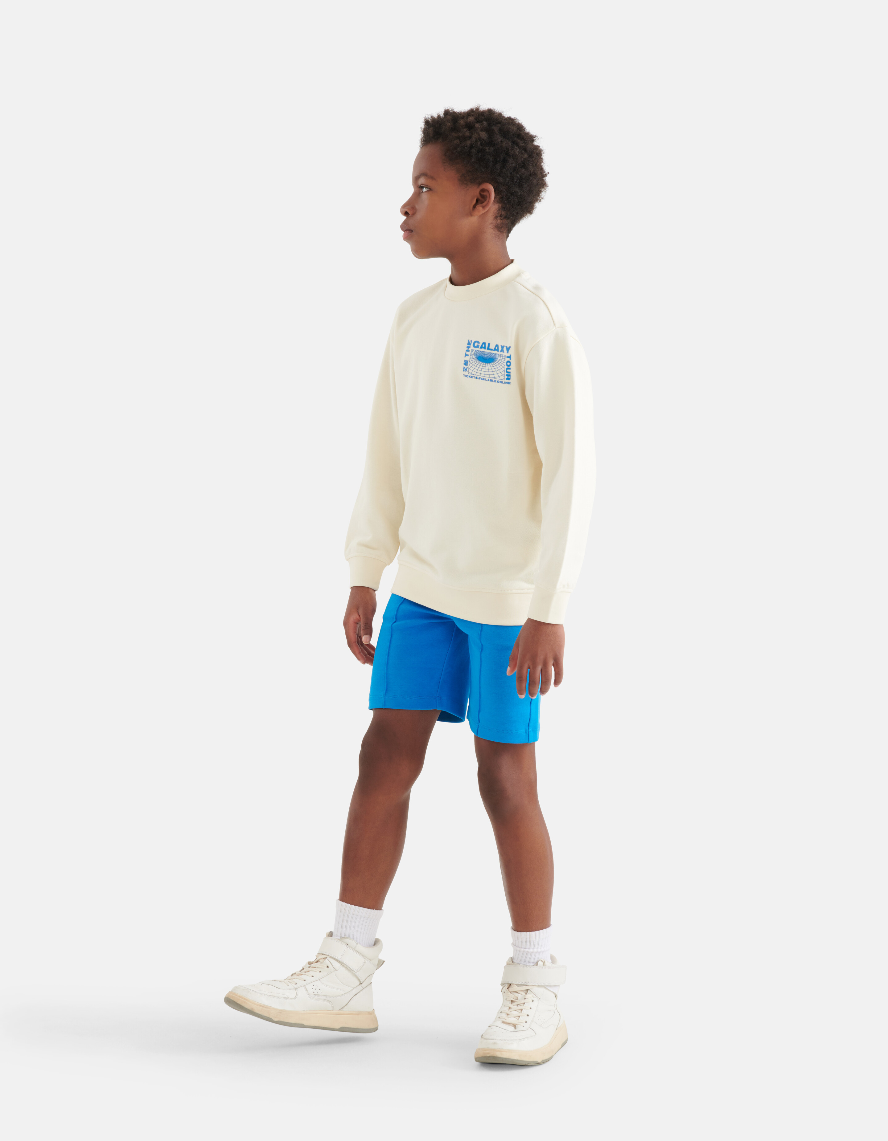 Regular Fit Short Blauw SHOEBY BOYS