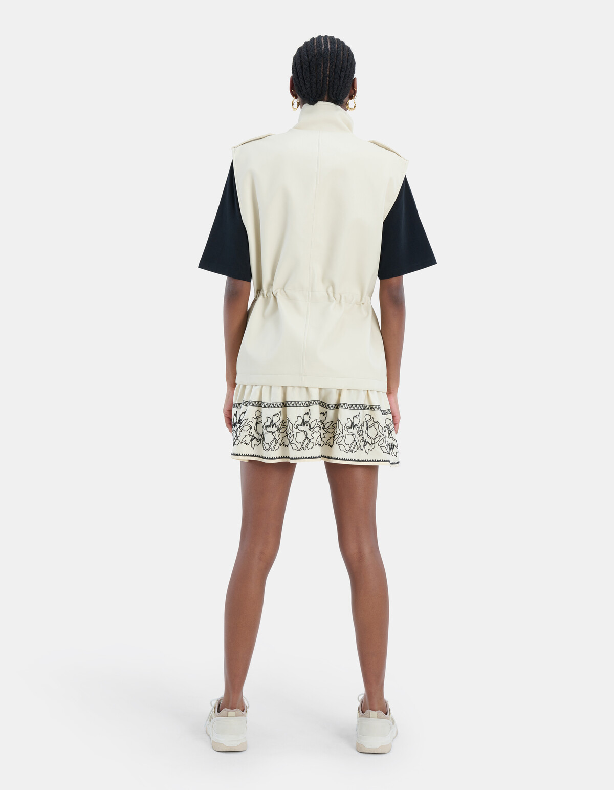 Vegan Leather Cargo Gilet EKSEPT