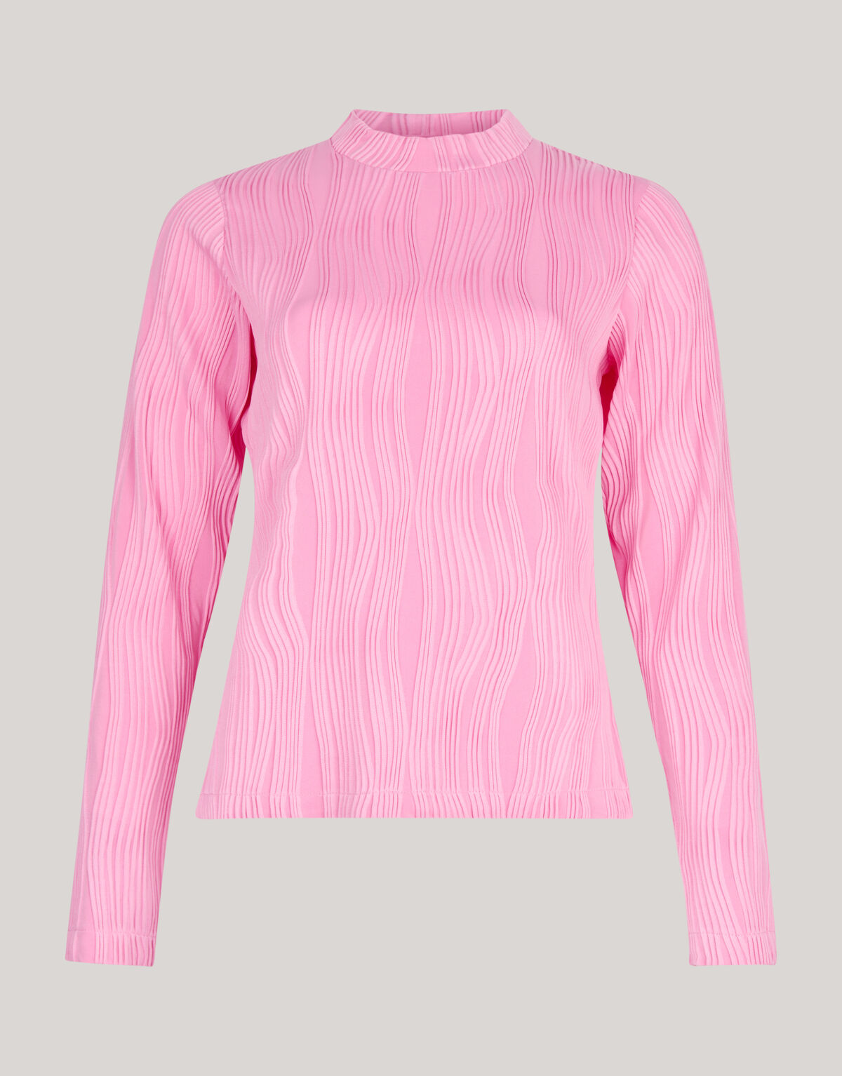 Swirl Crinkle Top Roze SHOEBY WOMEN