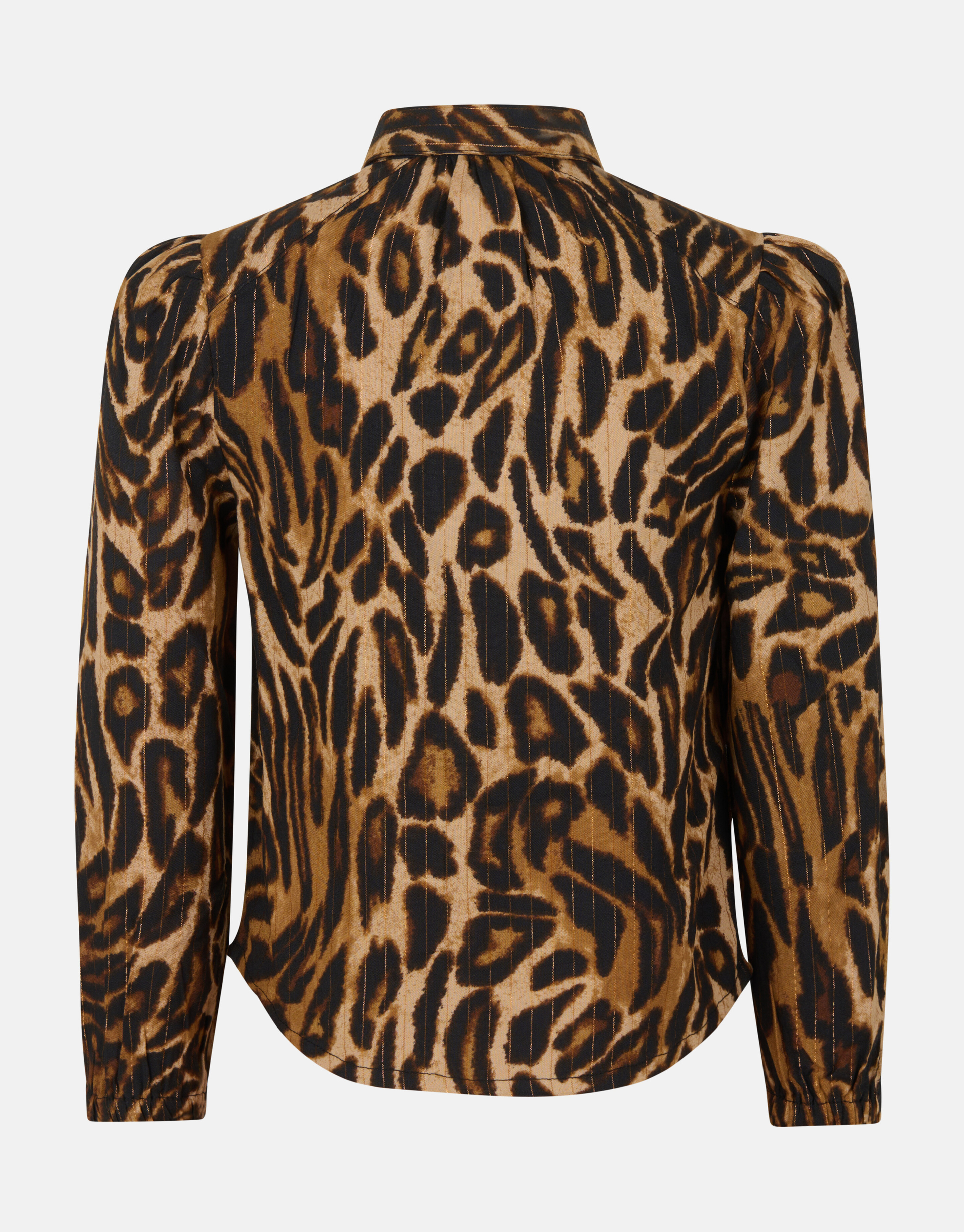 Leopard Blouse Bruin SHOEBY GIRLS