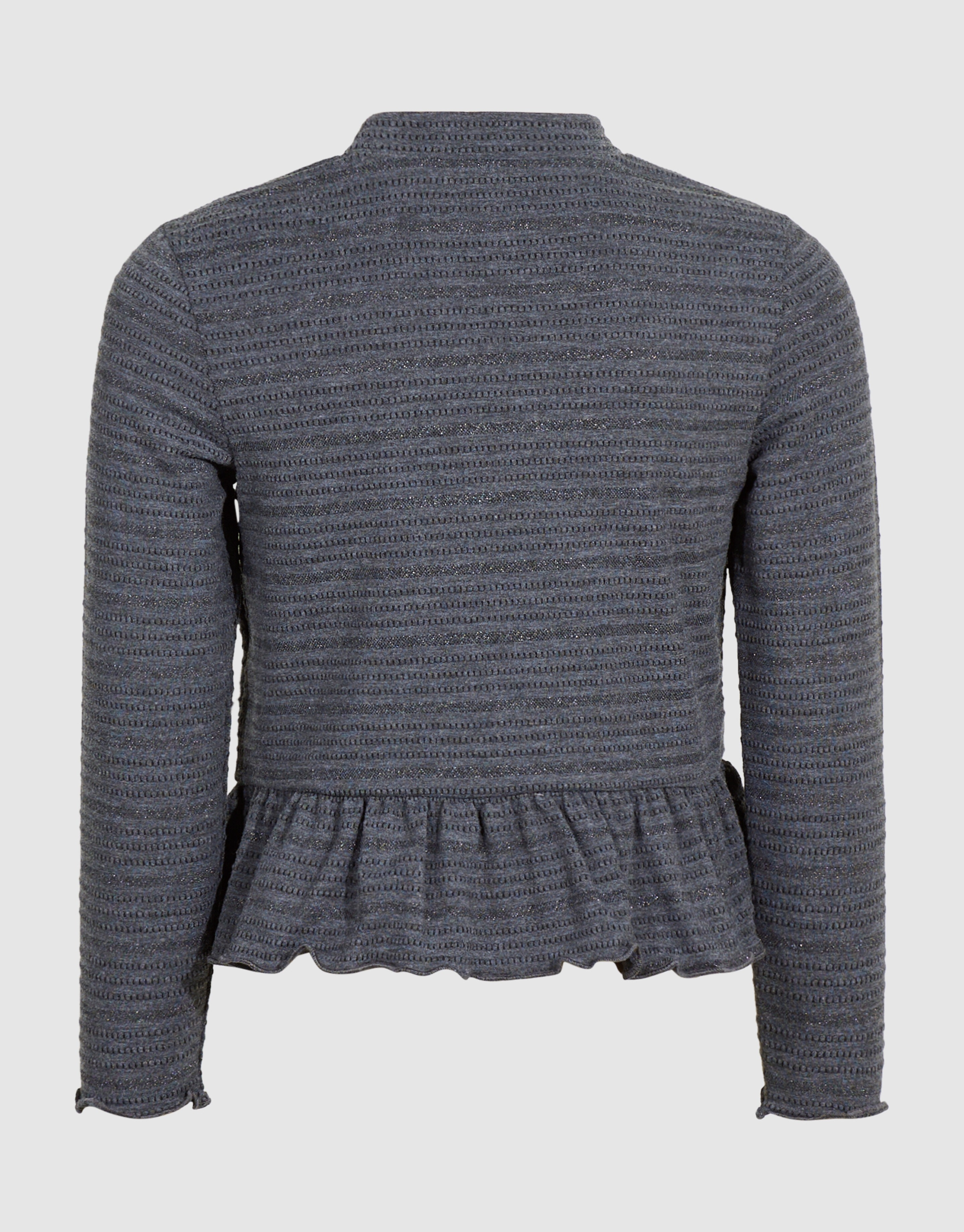 Volant Top Grijs SHOEBY GIRLS