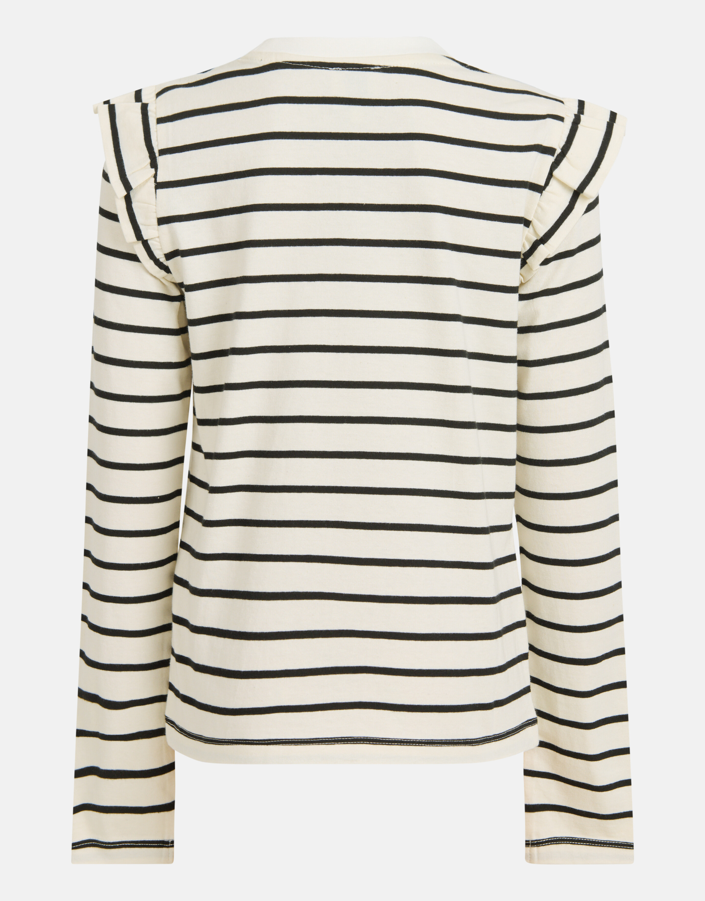 Gestreepte Longsleeve Gebroken Wit SHOEBY GIRLS