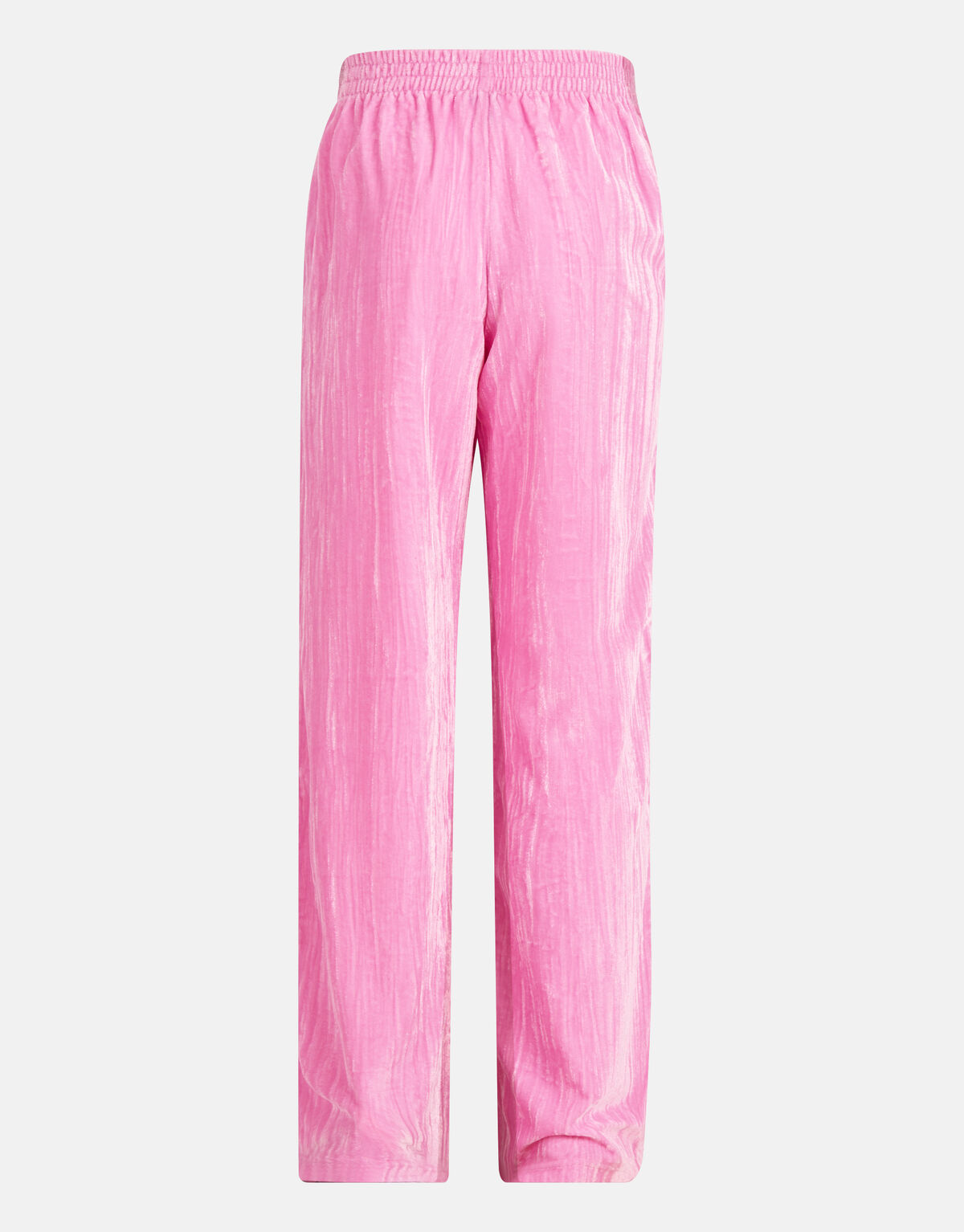 Velvet Wide Leg Broek Roze SHOEBY GIRLS