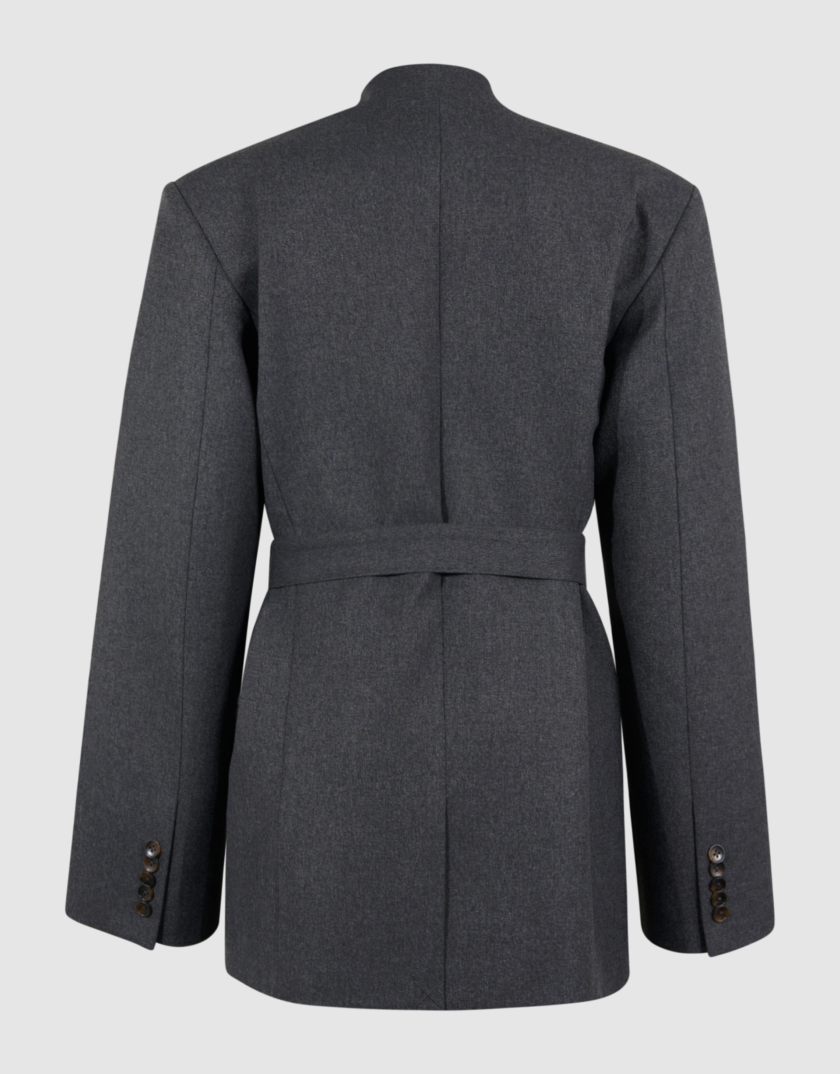 Oversized Wrap Blazer Donkergrijs By Lonneke SHOEBY WOMEN