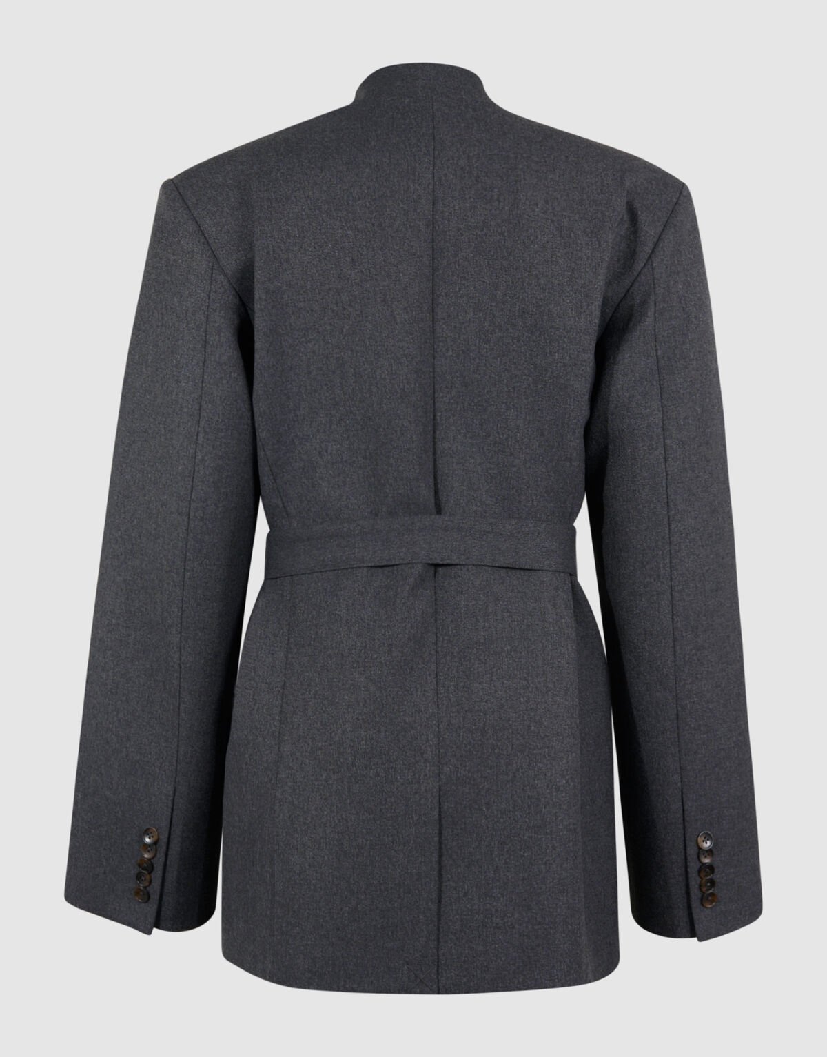 Oversized Wrap Blazer Donkergrijs By Lonneke SHOEBY WOMEN