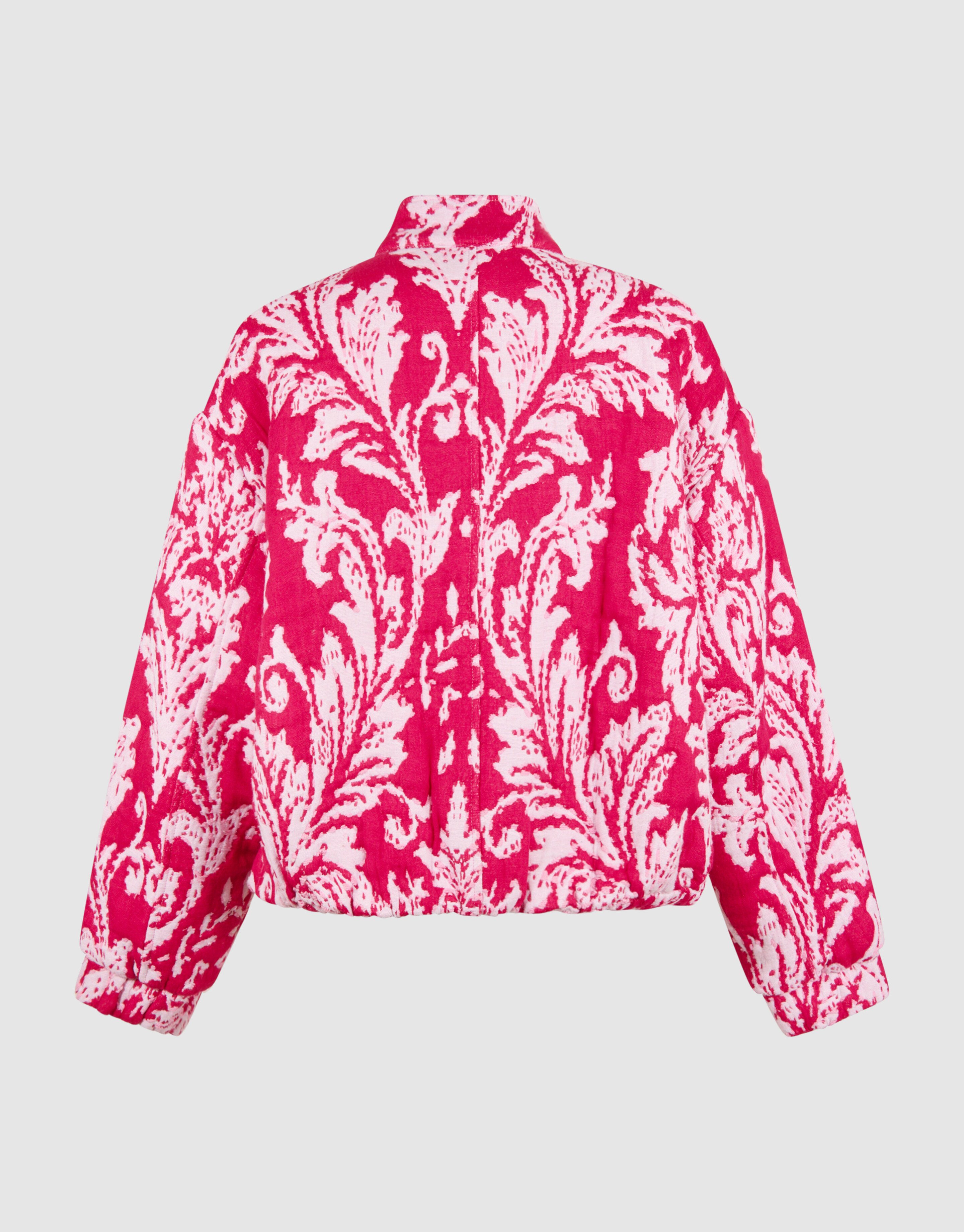 Oversized Jacquard Bomber Jack Roze SHOEBY WOMEN