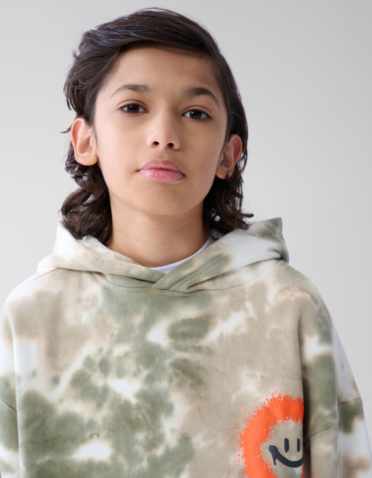 Tie Dye Hoodie Groen SHOEBY BOYS