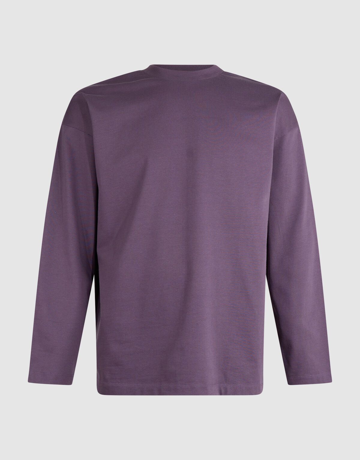 Basis Relaxed Fit Longsleeve Paars SHOEBY MEN