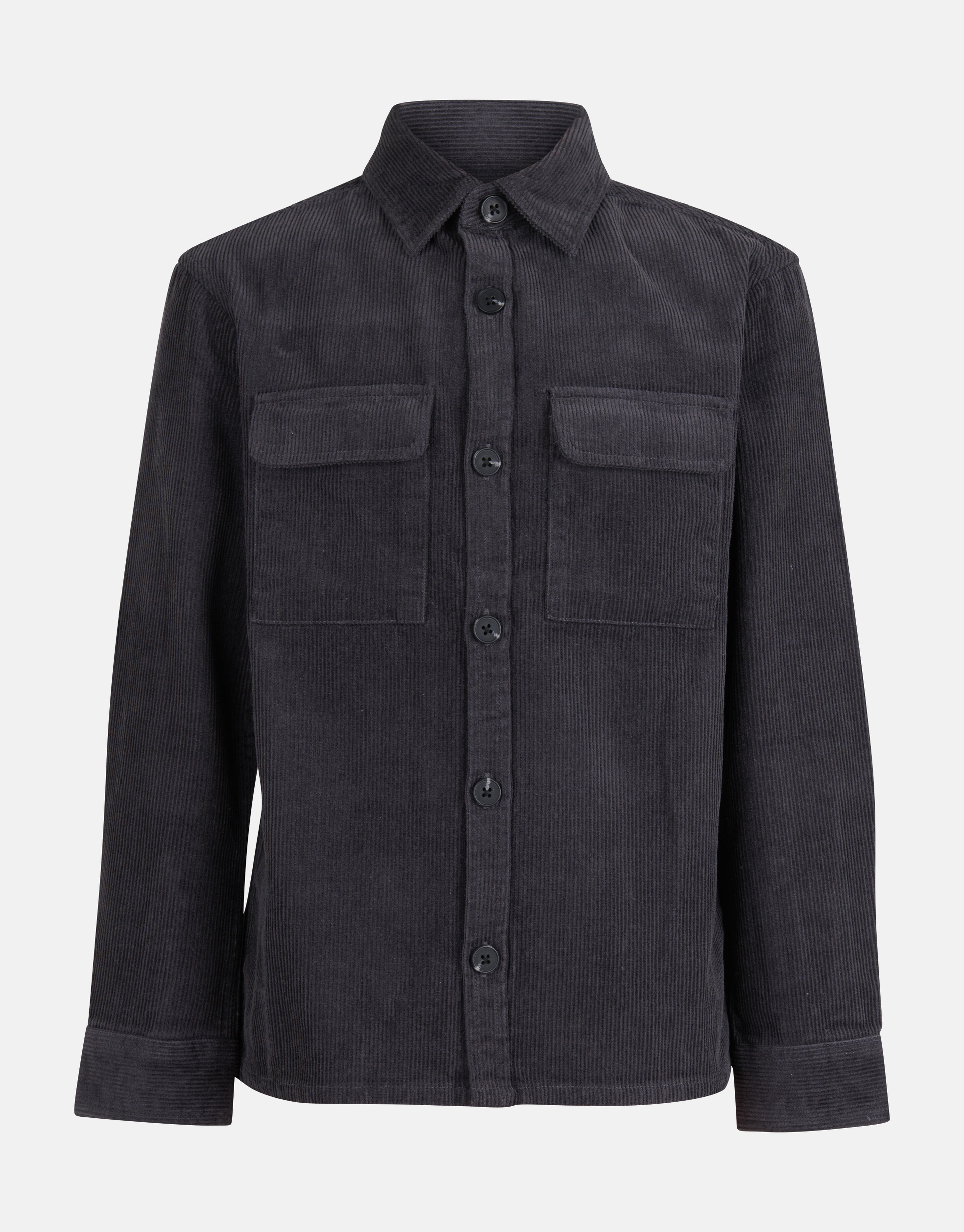 Corduroy Overhemd Donkergrijs SHOEBY BOYS