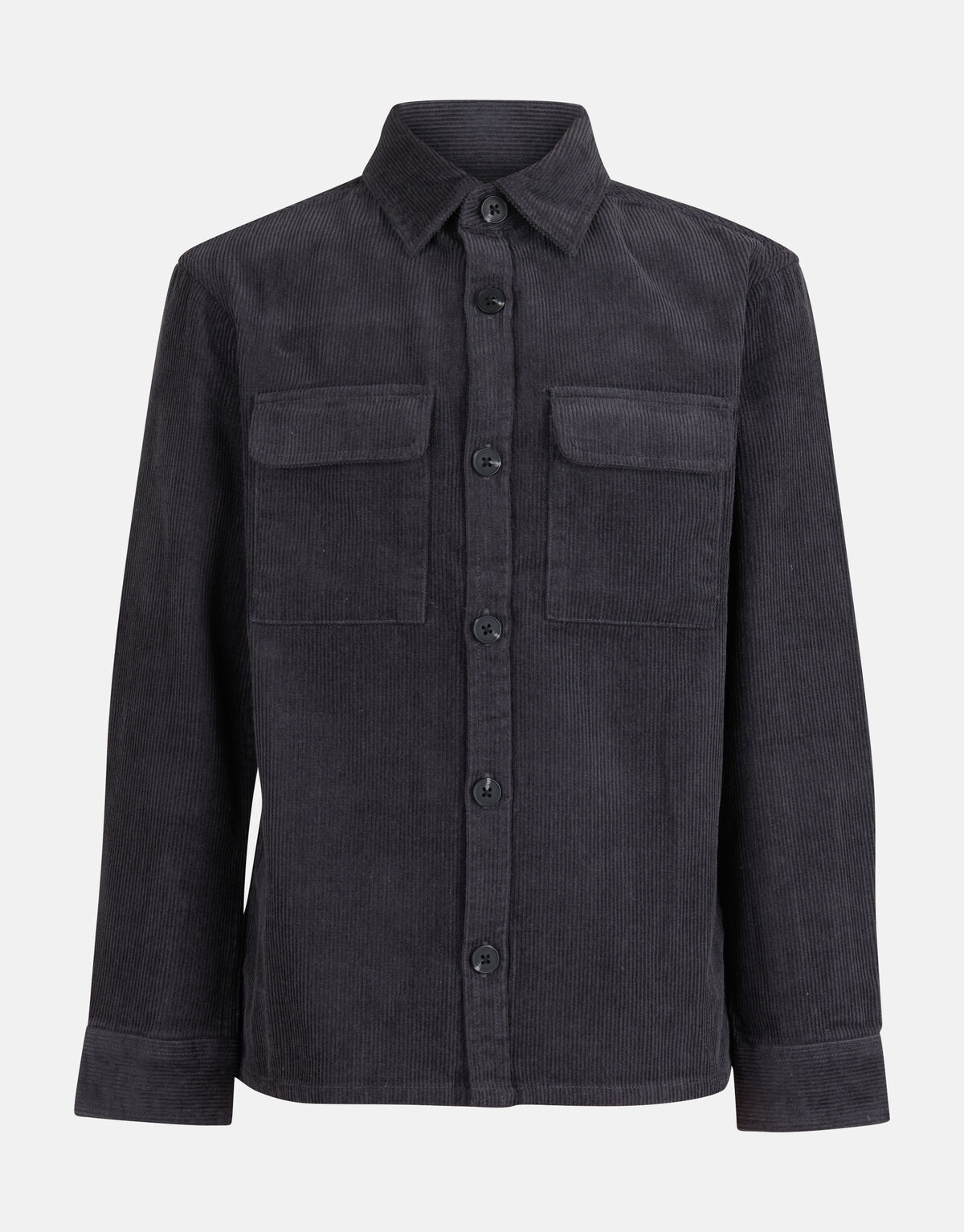 Corduroy Overhemd Donkergrijs SHOEBY BOYS