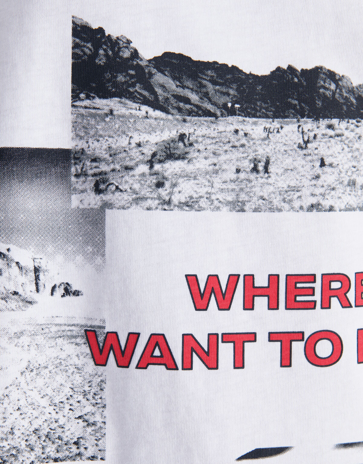 Artwork T-shirt Wit SHOEBY BOYS