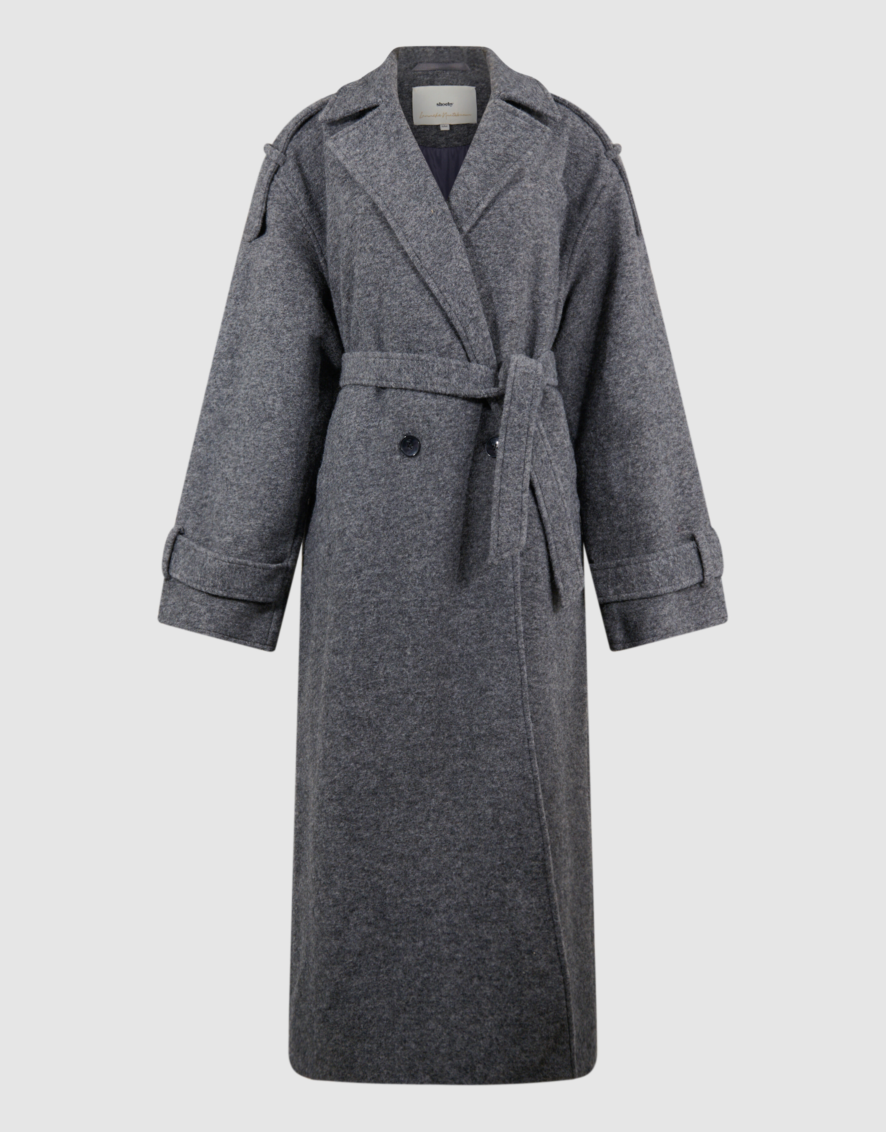 Trenchcoat Donkergrijs By Lonneke SHOEBY WOMEN