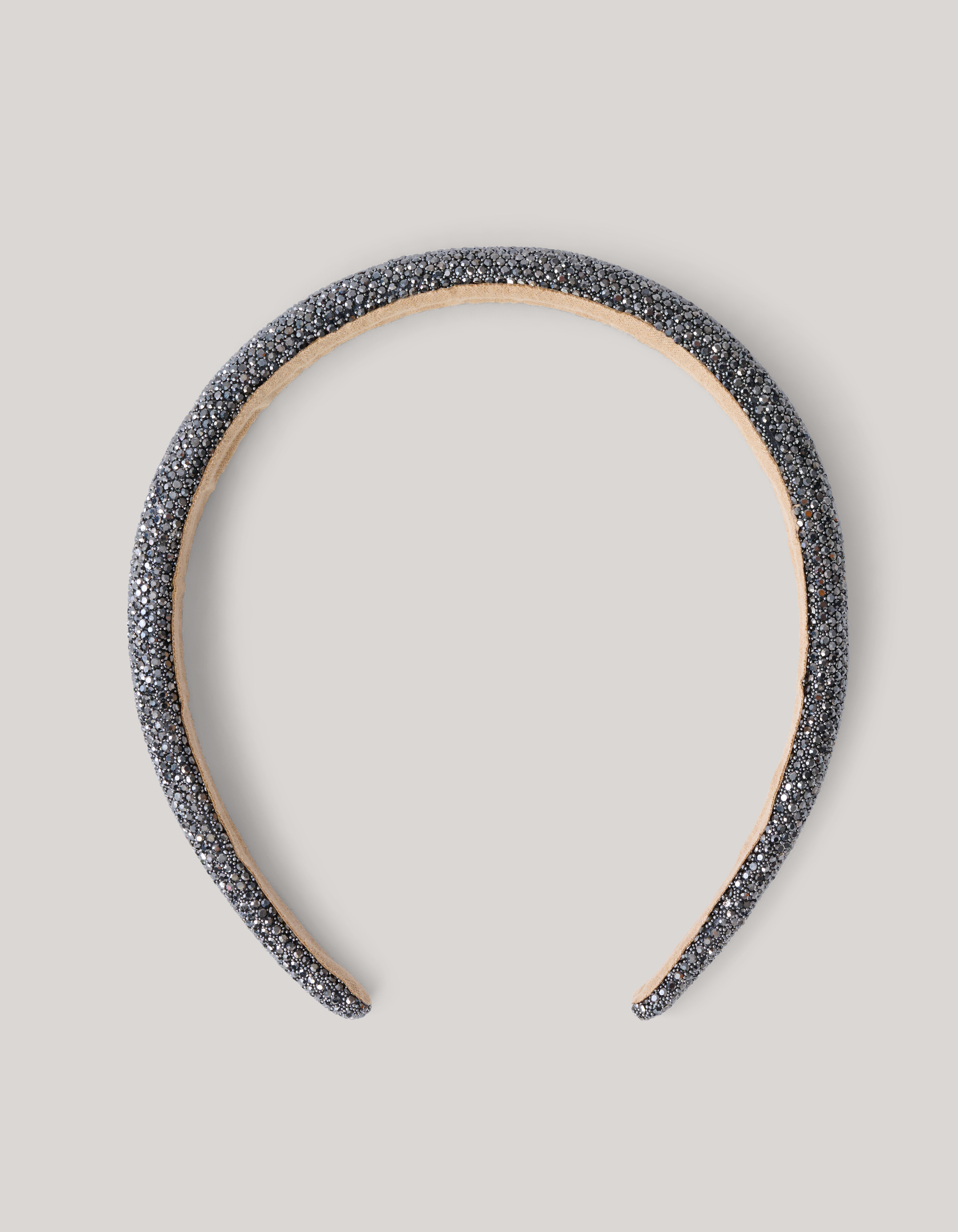Strass Haarband Donkergrijs SHOEBY ACCESSOIRES