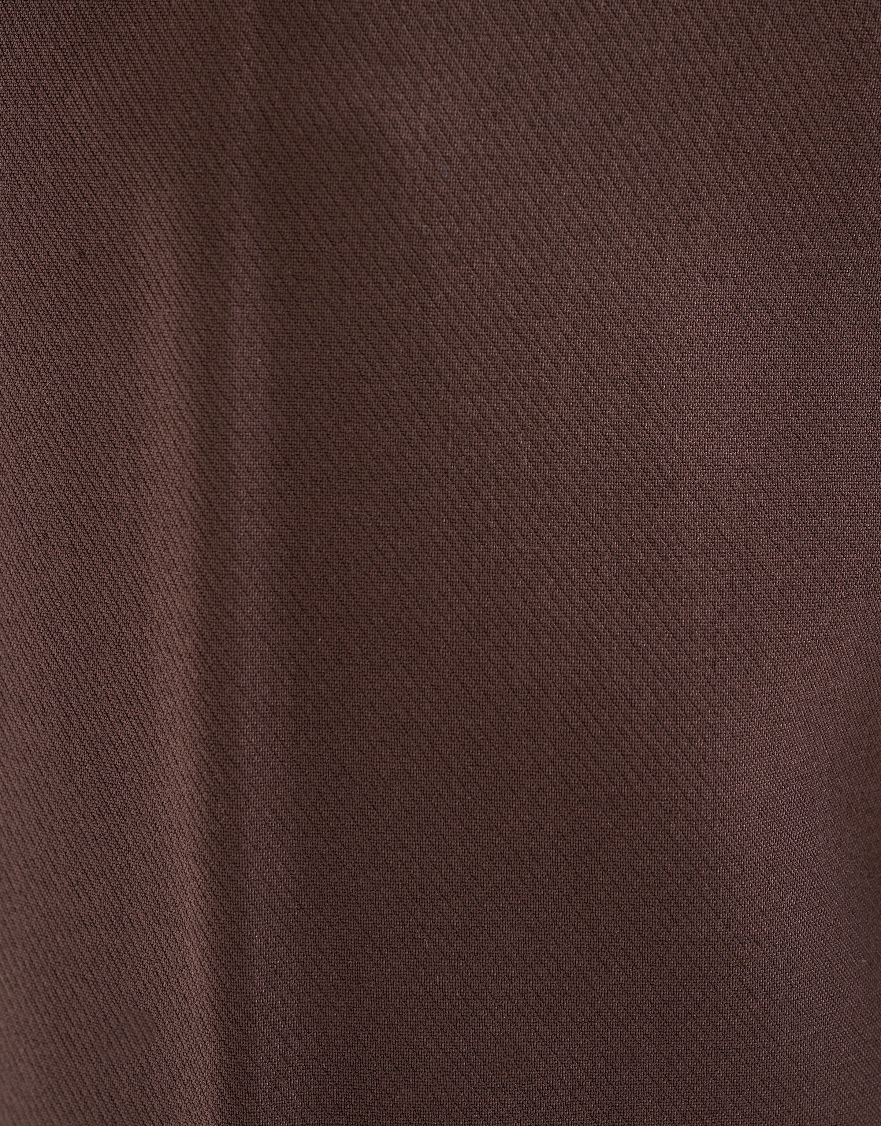 Straight Fit Pantalon Donkerbruin EKSEPT