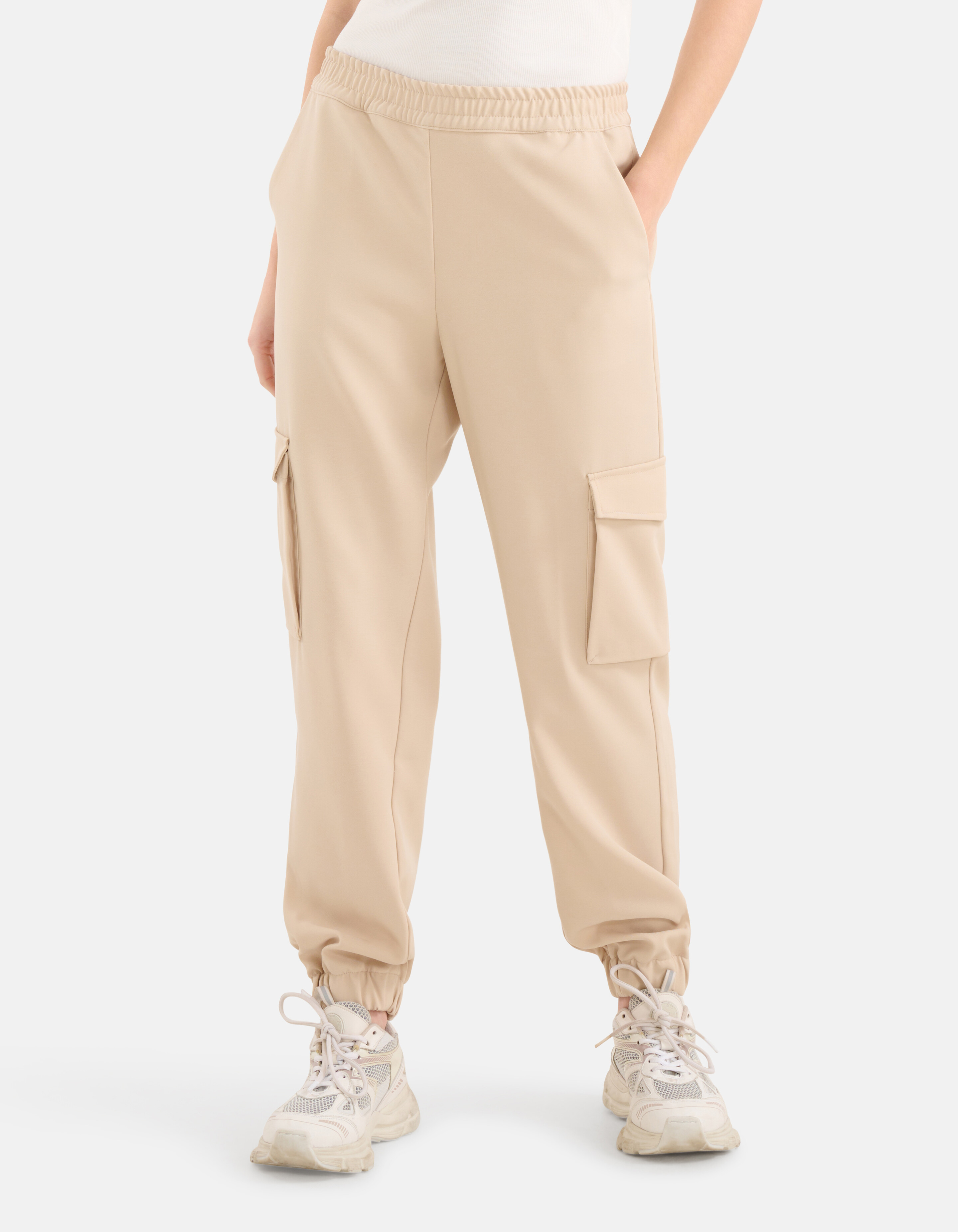 Cargo Broek Beige SHOEBY WOMEN