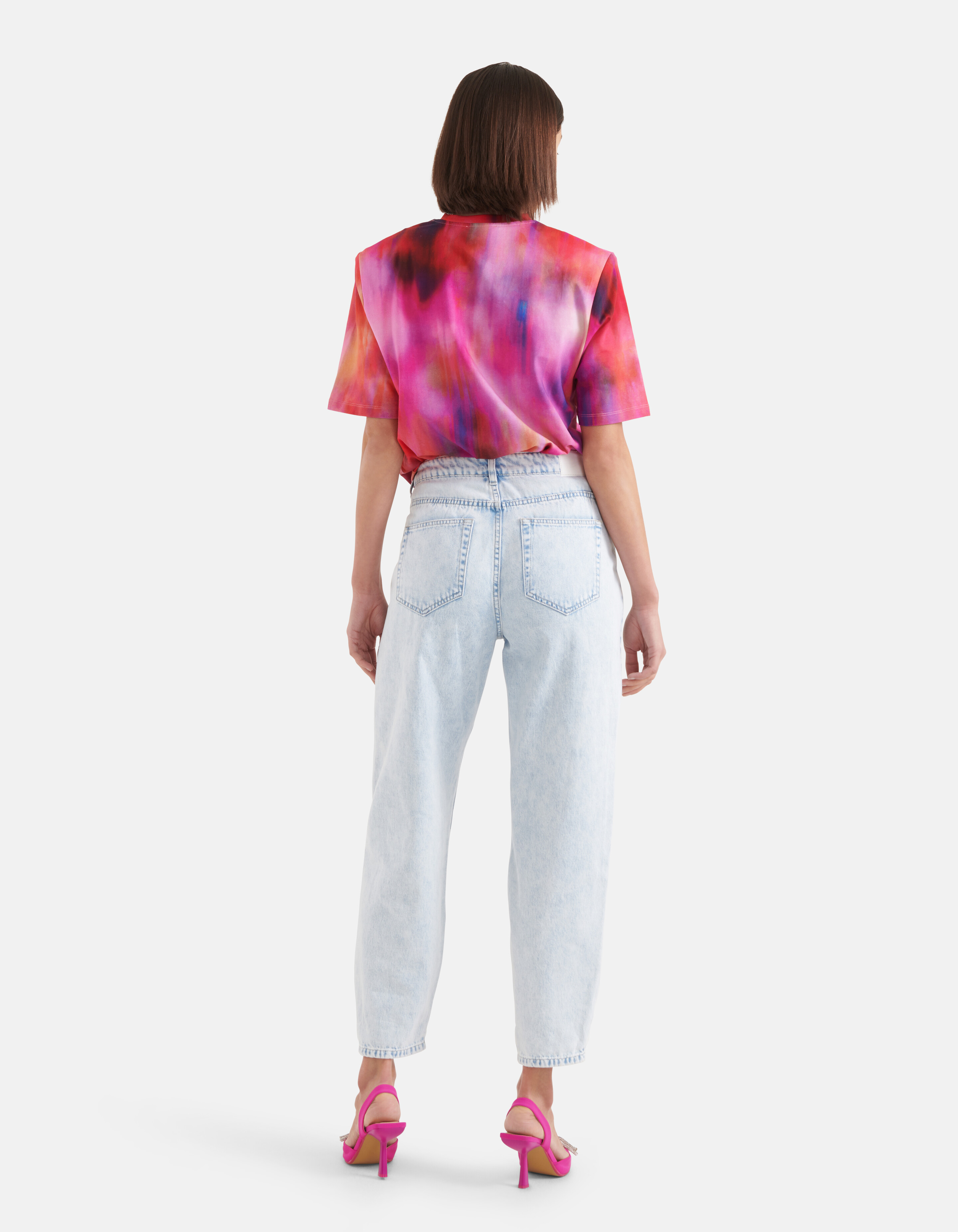 Gekleurd Tie Dye T-shirt SHOEBY WOMEN