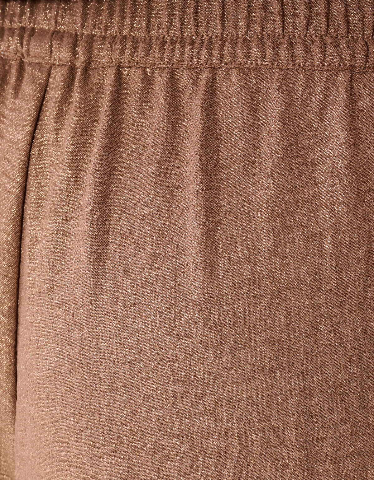 Twist Glitter Broek Bruin SHOEBY WOMEN
