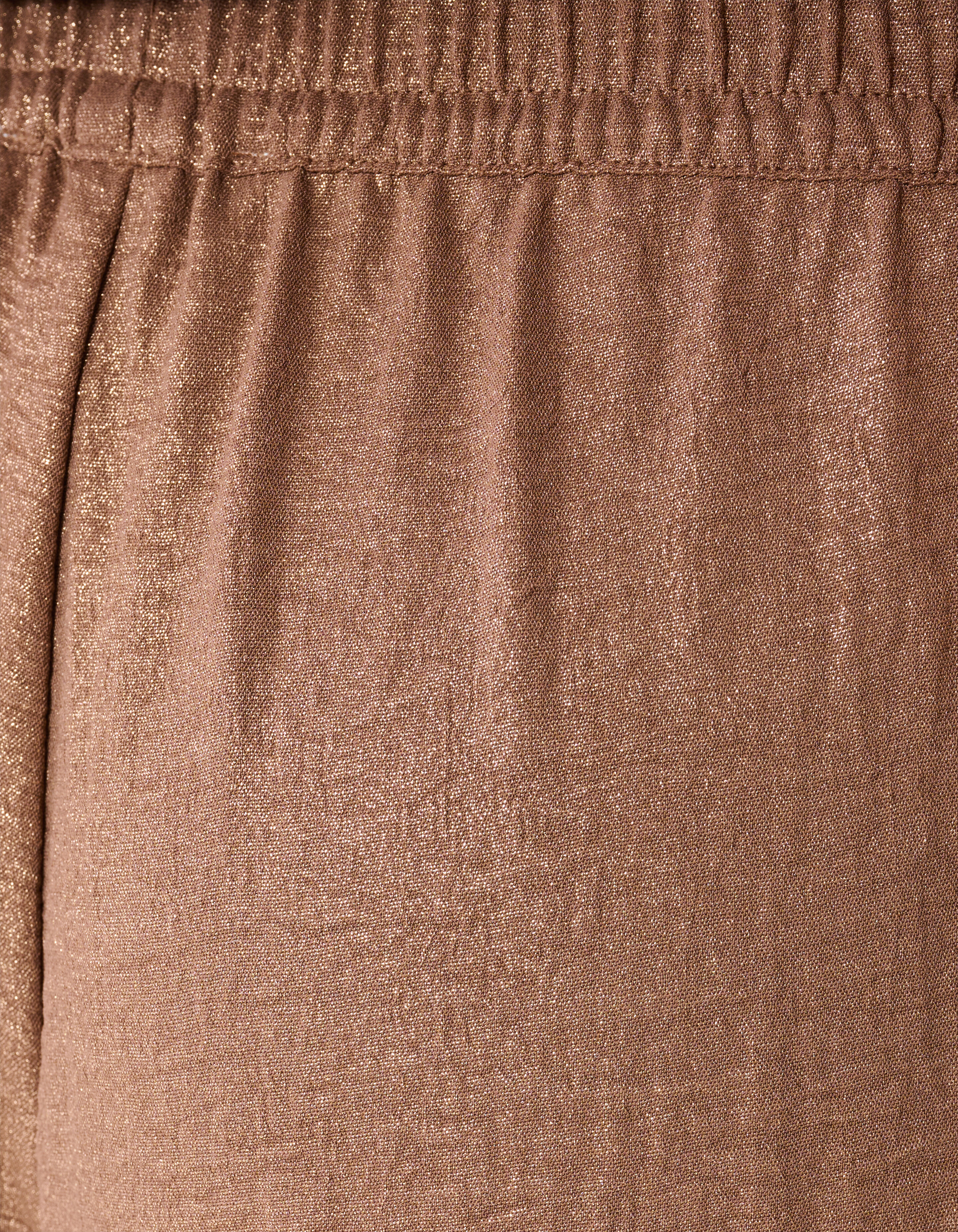 Twist Glitter Broek Bruin SHOEBY WOMEN
