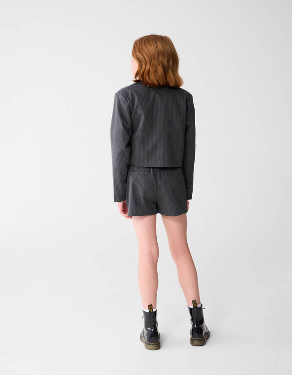 Studs Skort Donkergrijs SHOEBY GIRLS