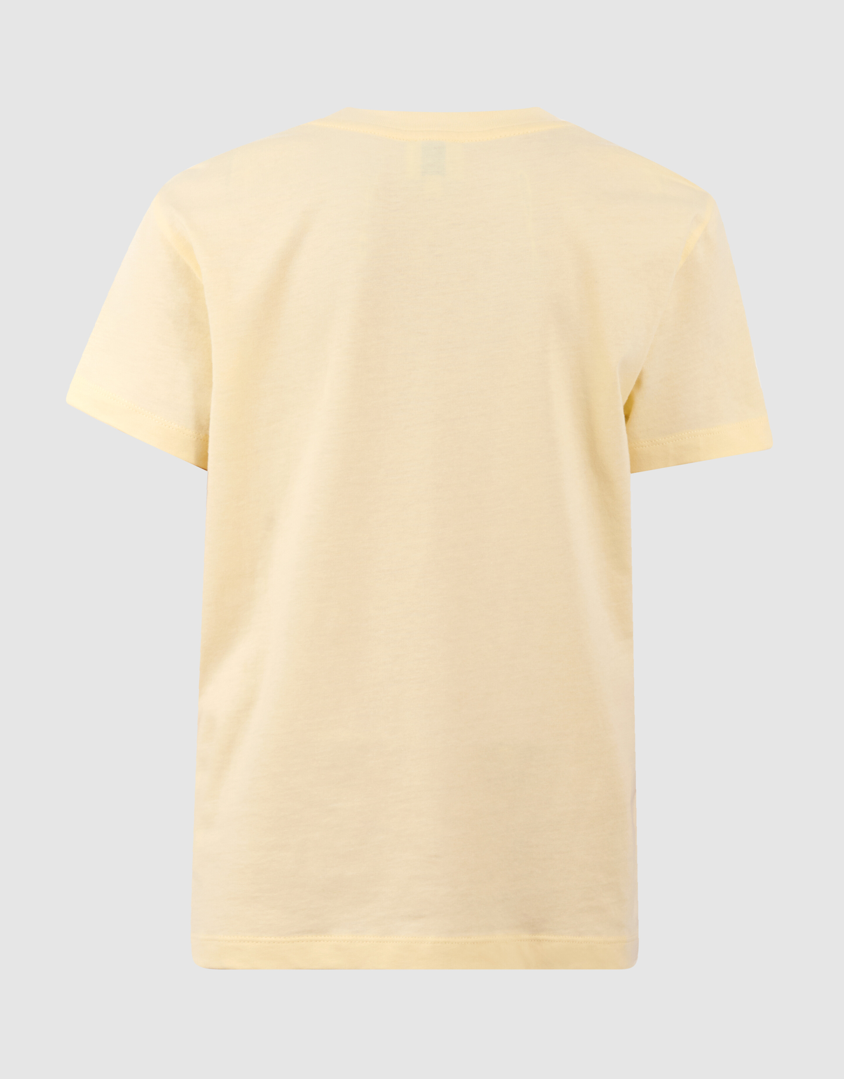 Bisous Glitter Artwork T-shirt Lichtgeel SHOEBY GIRLS